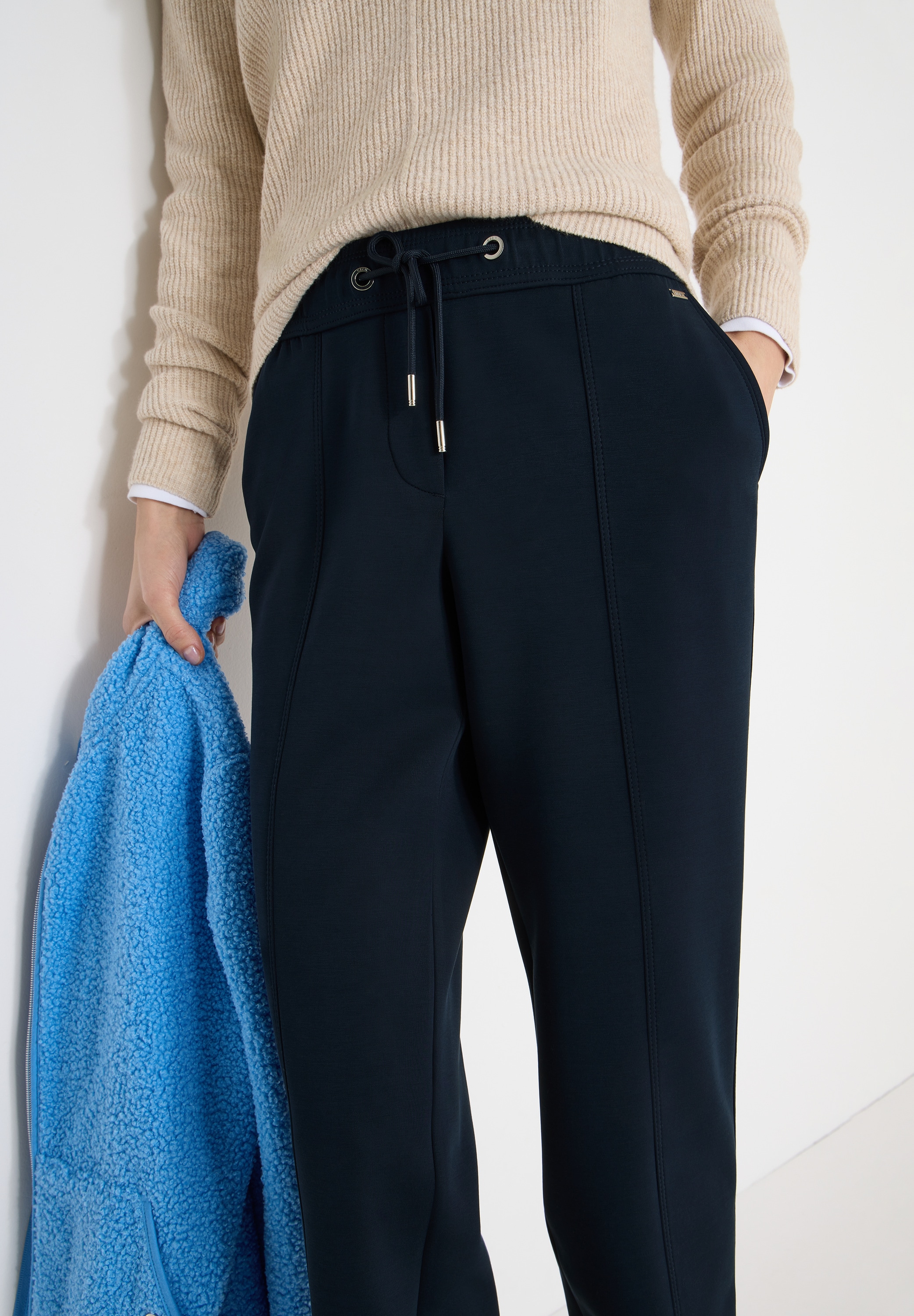 Cecil Pantalon en tissu »Style Tracey«  im Silk-Touch-Look