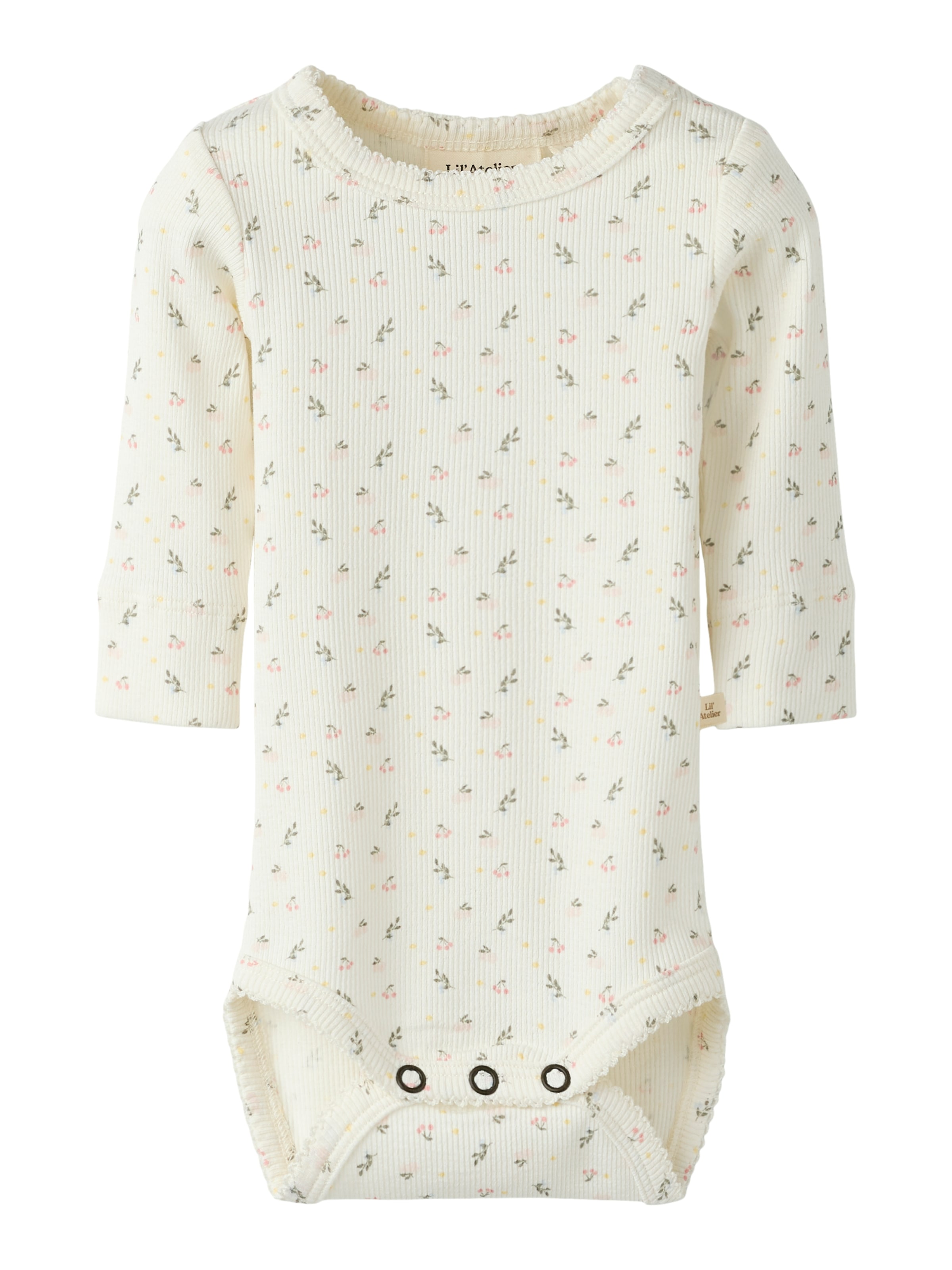 Lil' Atelier Langarmbody »NBFGAGO LS SLIM BODY LIL NOOS« Baumwollmischung