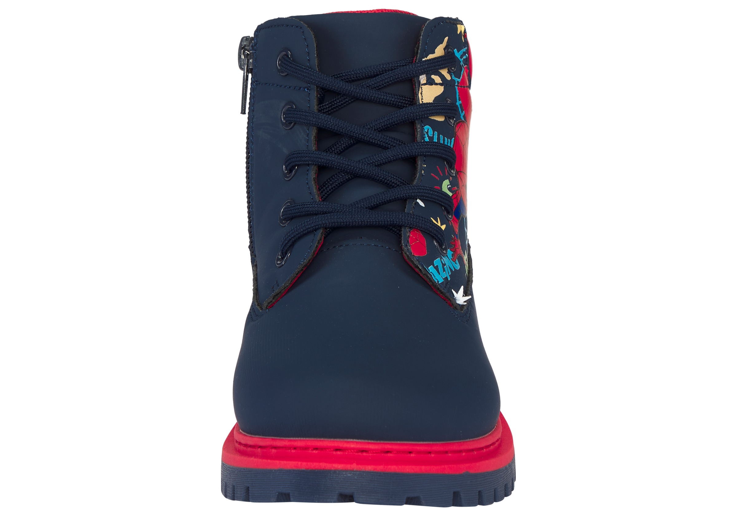 Disney Bottes d'hiver »Spiderman«  chaussures d'hiver, bottes d'hiver, bottes à lacets, bottes d'hiver