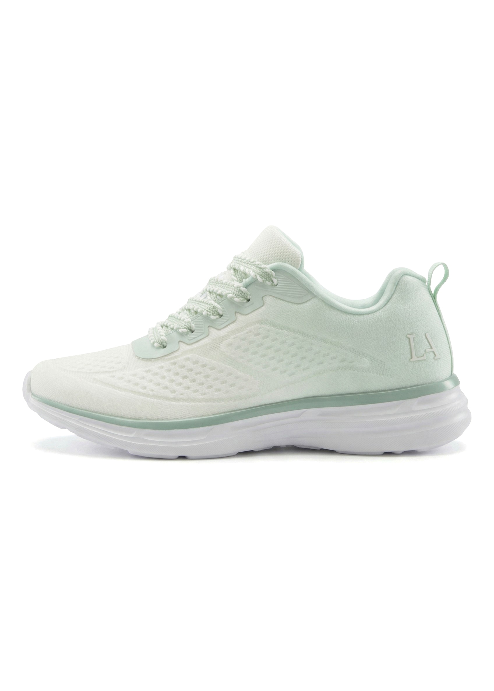 LASCANA Sneakers »Halbschuh, Freizeitschuh, Turnschuhe,«  NEU mit modischen Farbdetails VEGAN