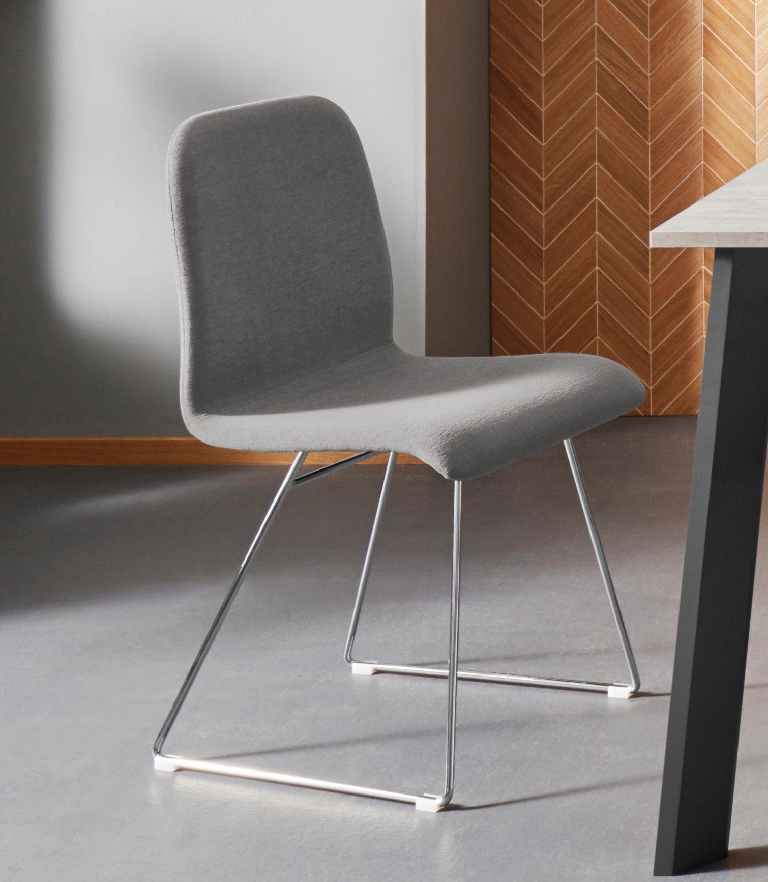 Image of Places of Style Esszimmerstuhl »Ciao«, (Set), 2 St., Webstoff, in zwei verschiedenen Bezugsqualitäten, 4 unterschiedliche Farbvarianten, Sitzhöhe 46 cm bei Ackermann Versand Schweiz