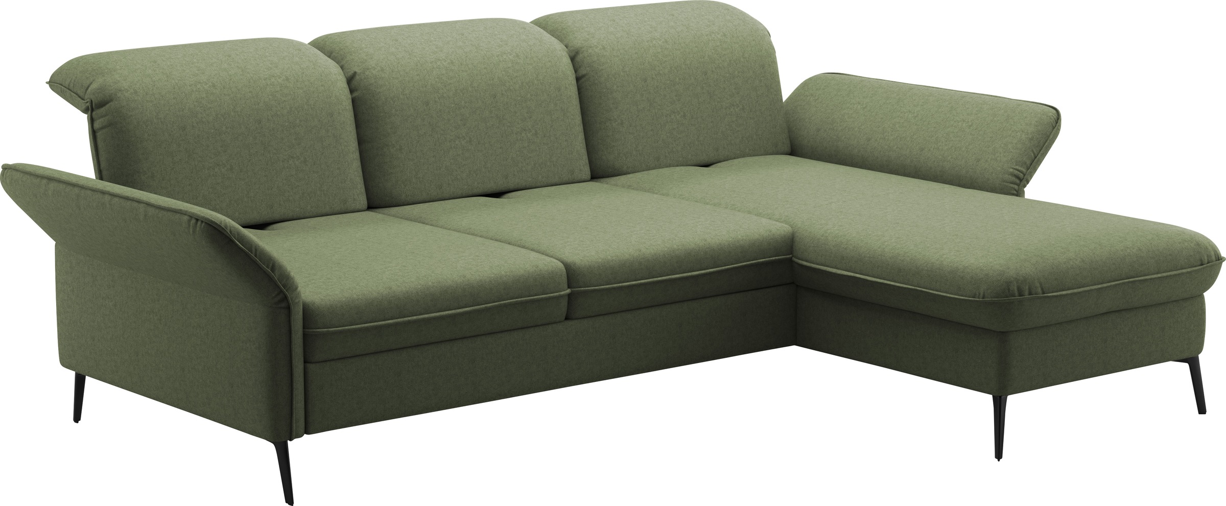 sit&more Ecksofa »Emely, inkl. Sitztiefenverstellung« wahlweise mit Bettfunktion,Bettkasten,Kopf- & Armteilverstellung