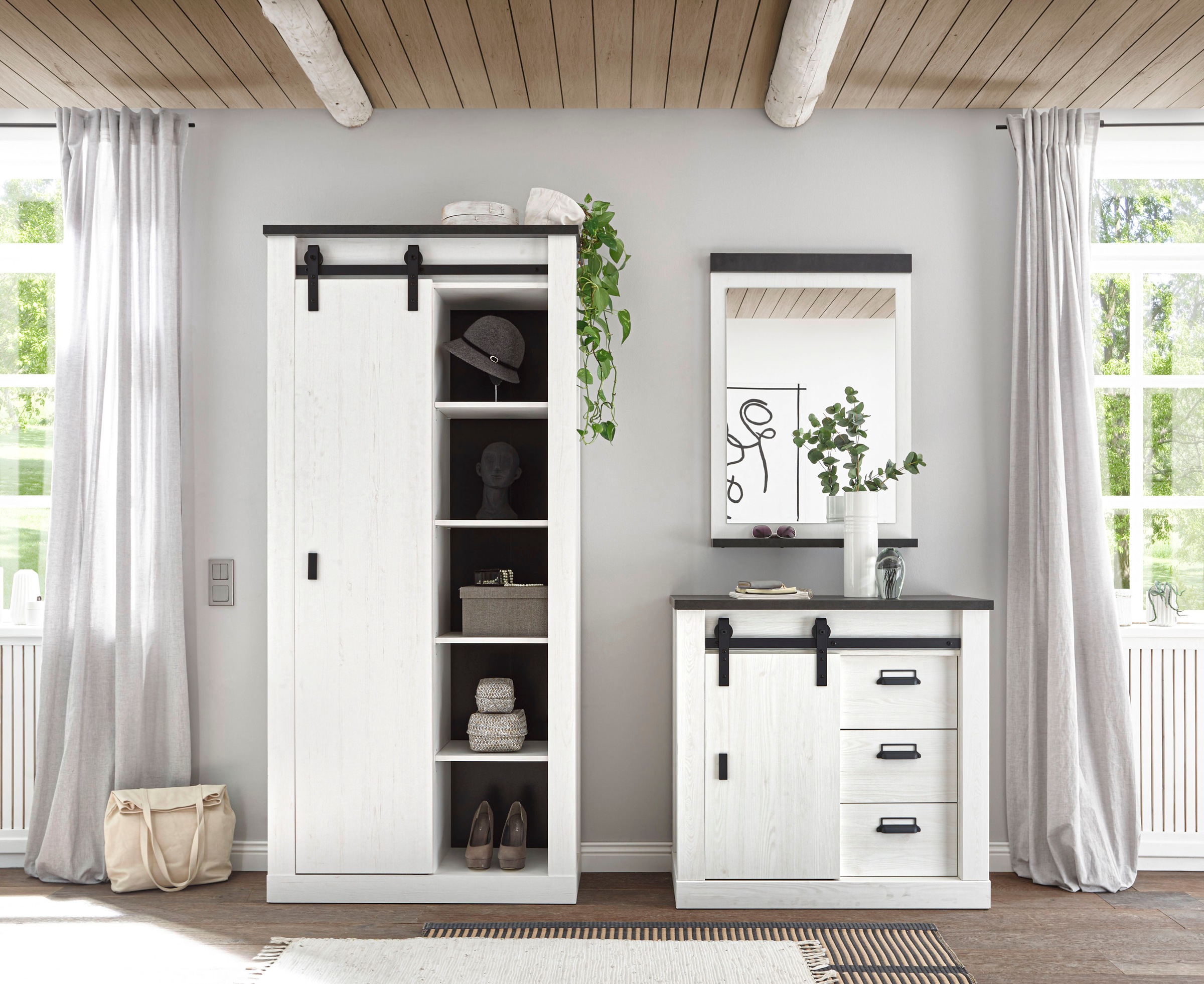 Home affaire Garderoben-Set »SHERWOOD« 3 Stk. tlg.