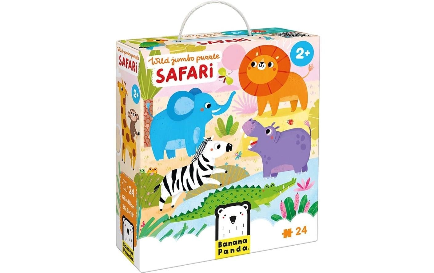   Puzzle »Banana Panda Wild Jumbo Safari Pappe« Multilingue