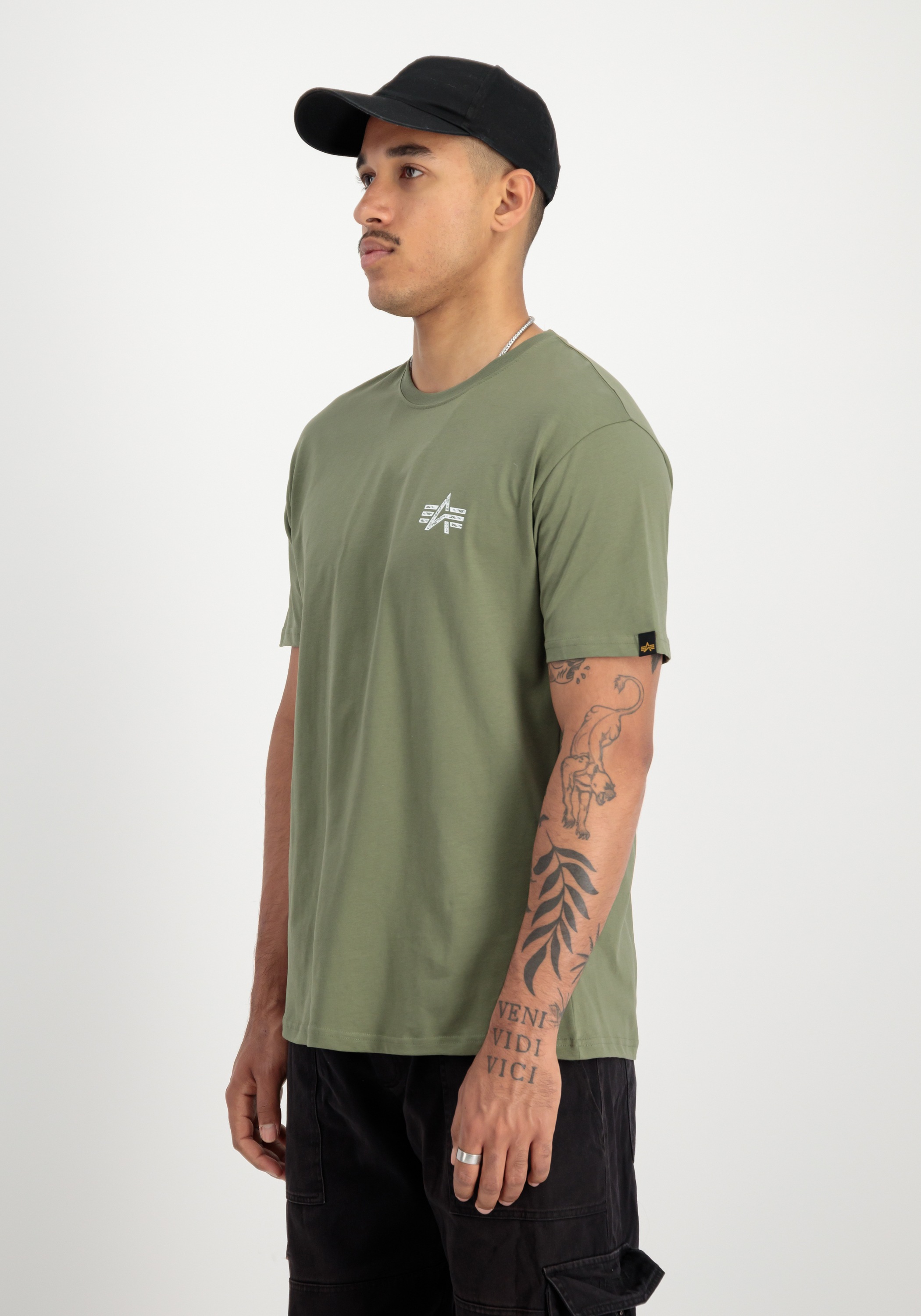 Alpha Industries T-Shirt »Alpha Industries Men - T-Shirts Signature Back Print T«