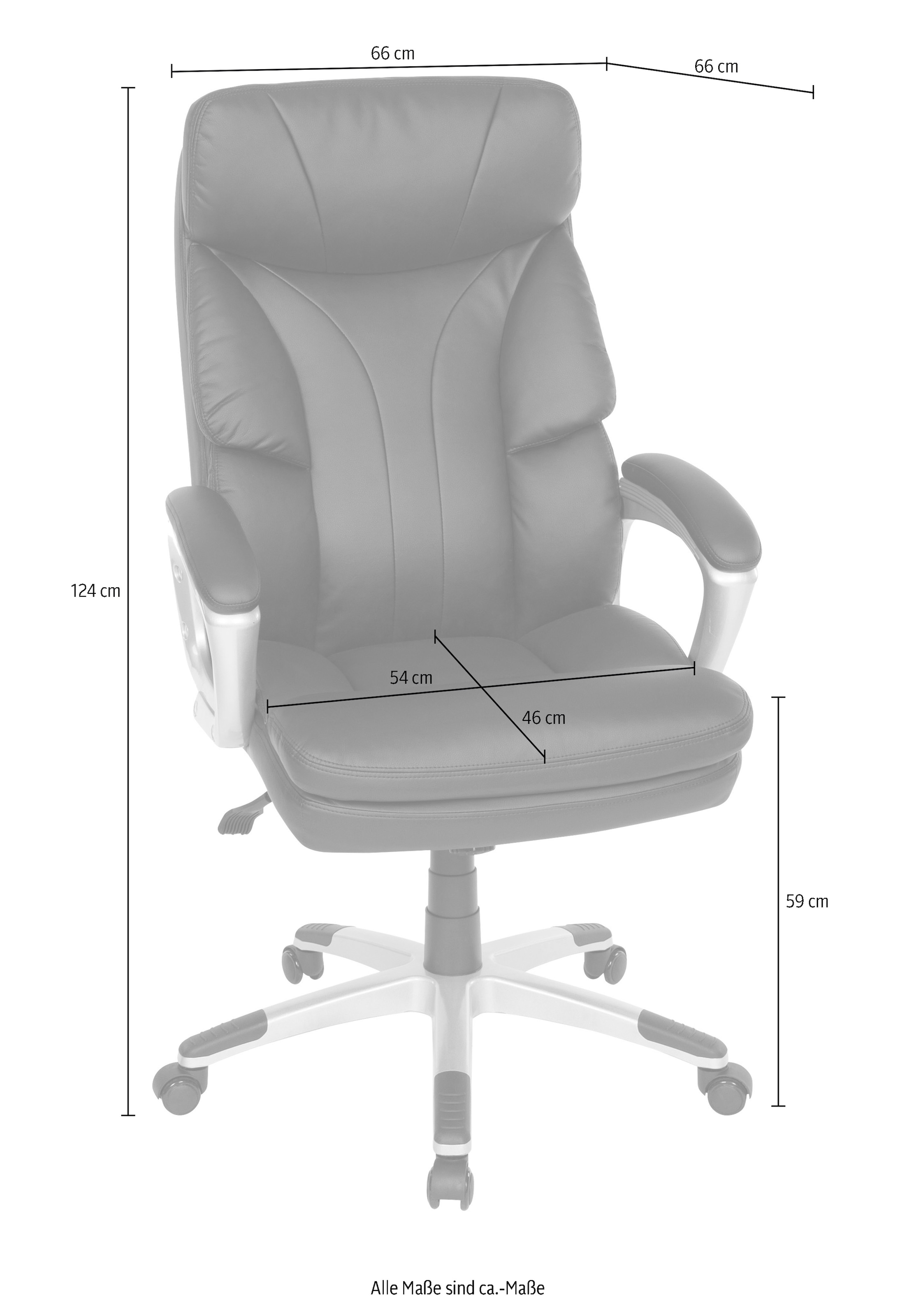 Duo Collection Chefsessel »Theodor XXL« () belastbar bis 150 KG