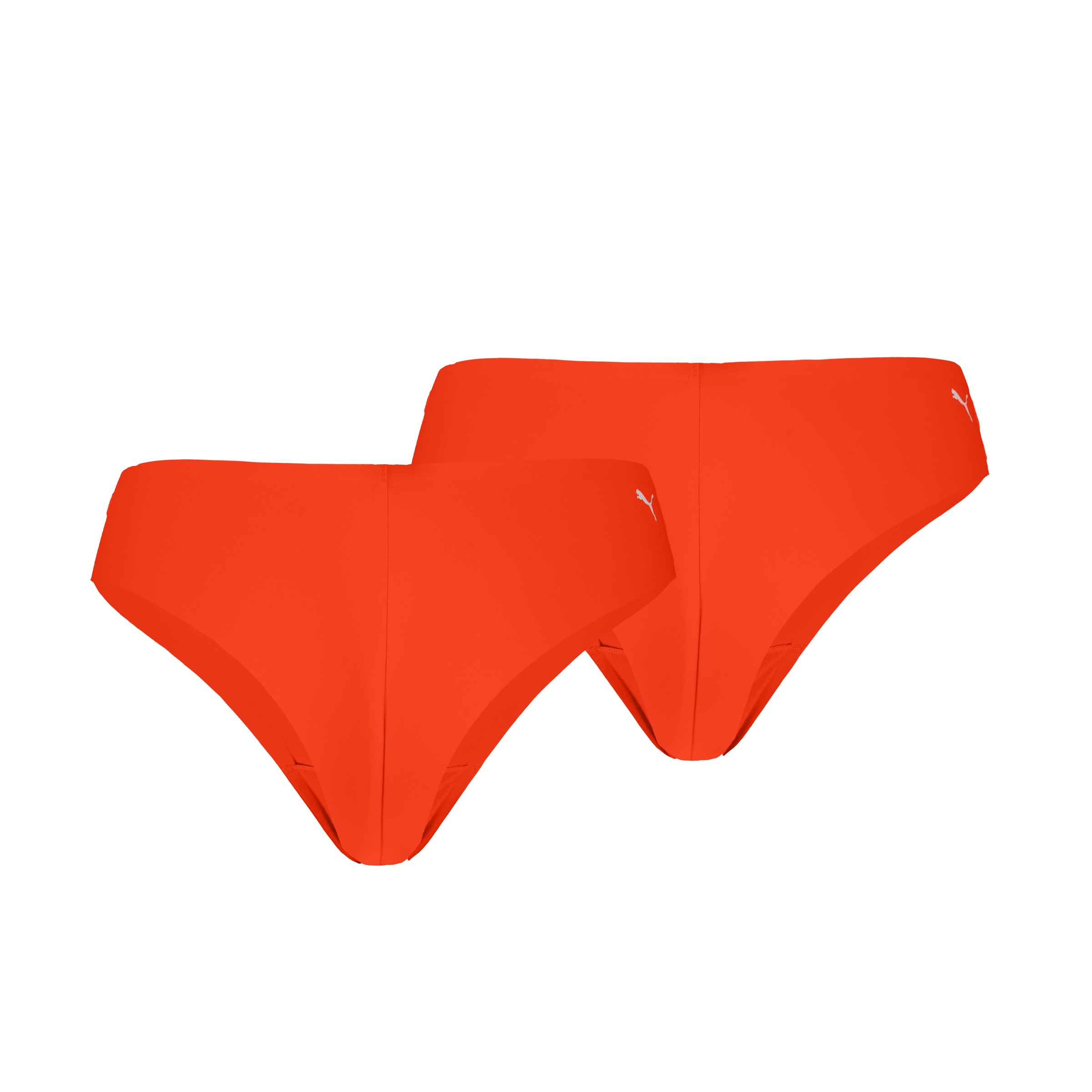 PUMA Slip brésilien »PUMA WOMEN MICROFIBER BRAZILIAN BRIEFS« 2er Pack,  nahtlose Ränder für eine unsichtbare Passform
