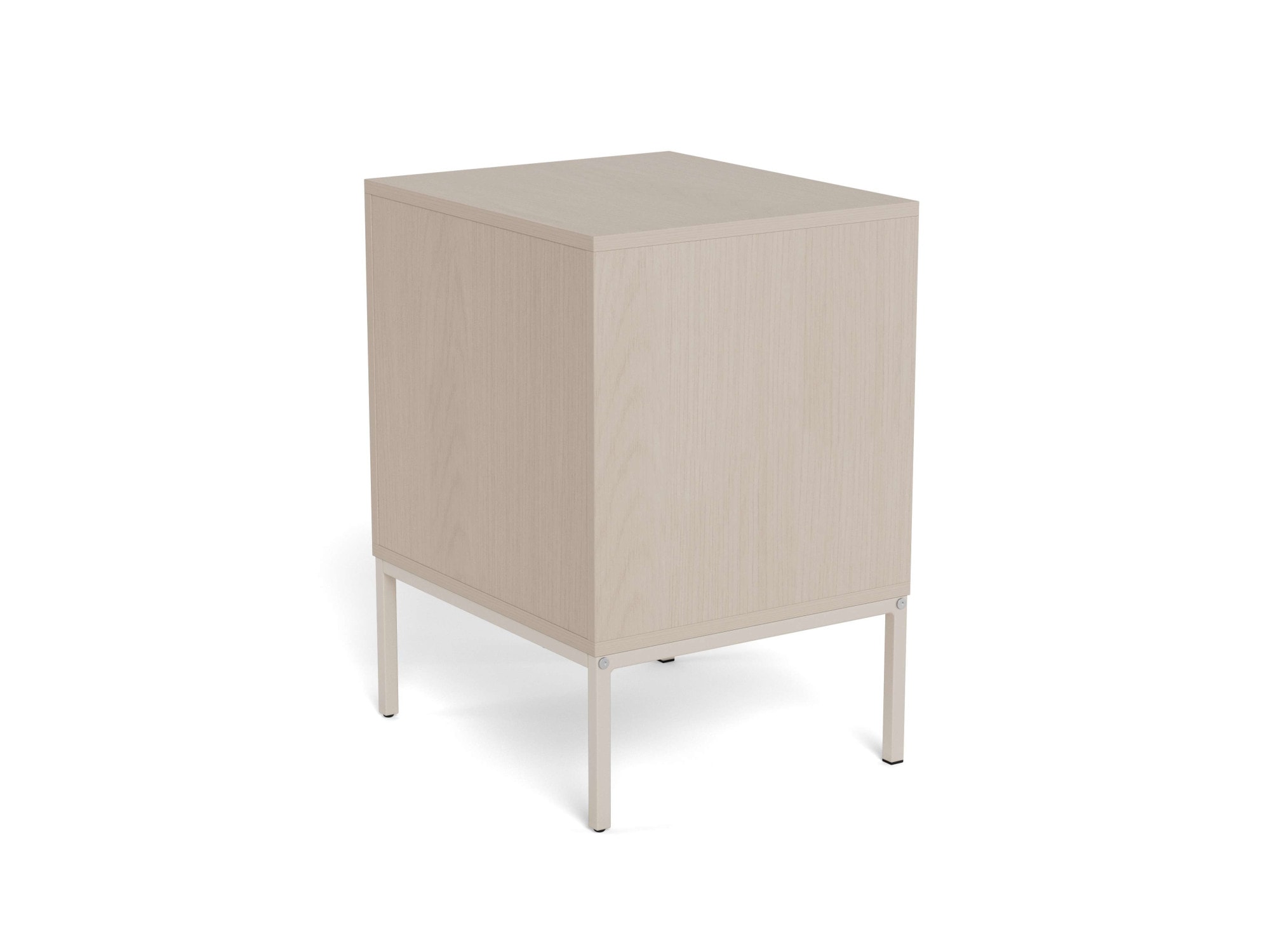 ACTONA GROUP Nachttisch »Palmdale, Nachtkommode, Nako« 2 Schubladen, Metallgestell, 45.6x40x61
