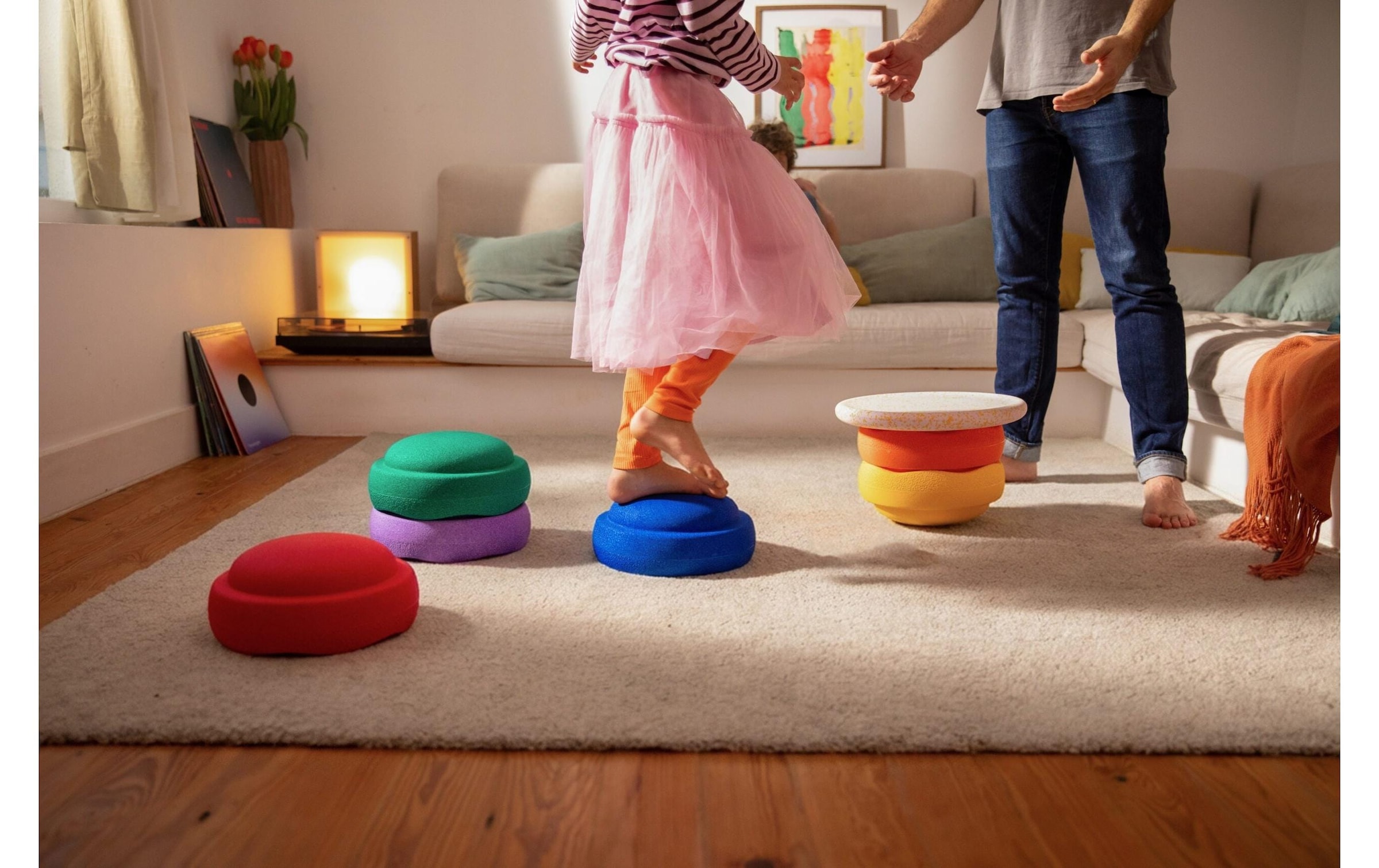 Stapelstein Balancetrainer »Original Spring Special« Rainbow Set classic