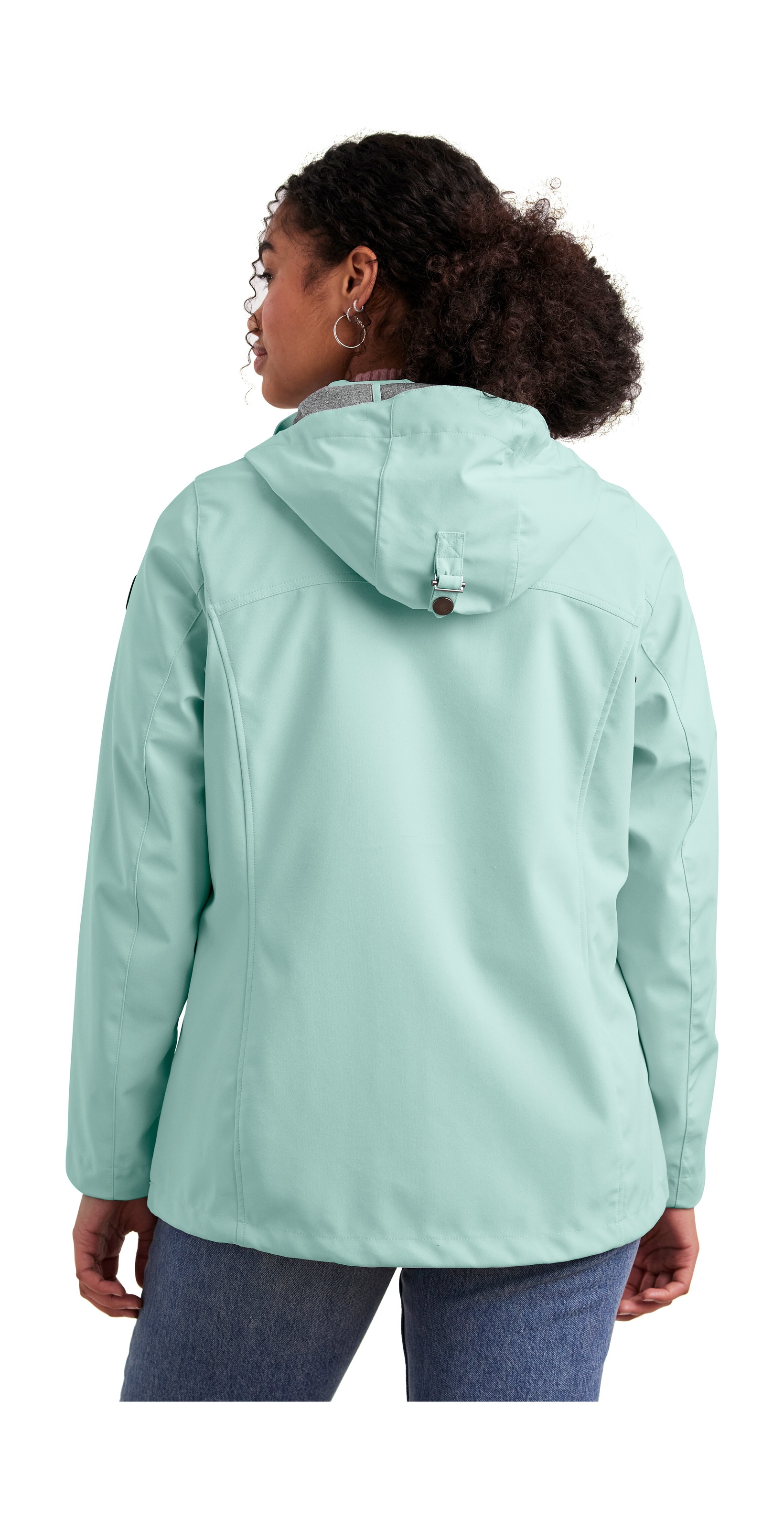 STOY Softshelljacke »STS 1 WMN SFTSHLL JCKT«, Damen Softshelljacke: wasserabweisend, winddicht, atmungsaktiv
