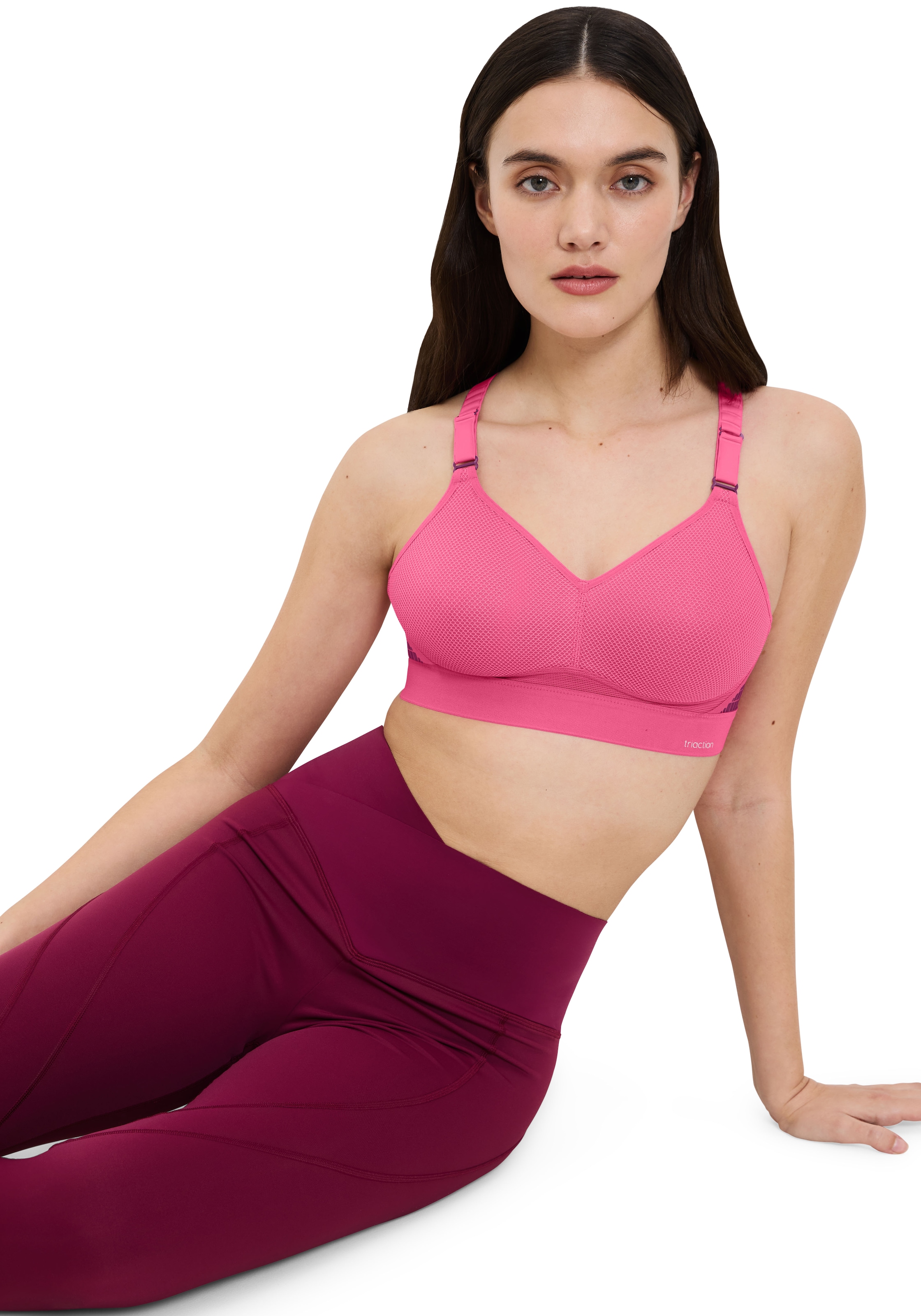 triaction by Triumph Sport-BH »Triaction Hybrid Lite P EX«, atmungsaktiv und extremer Halt