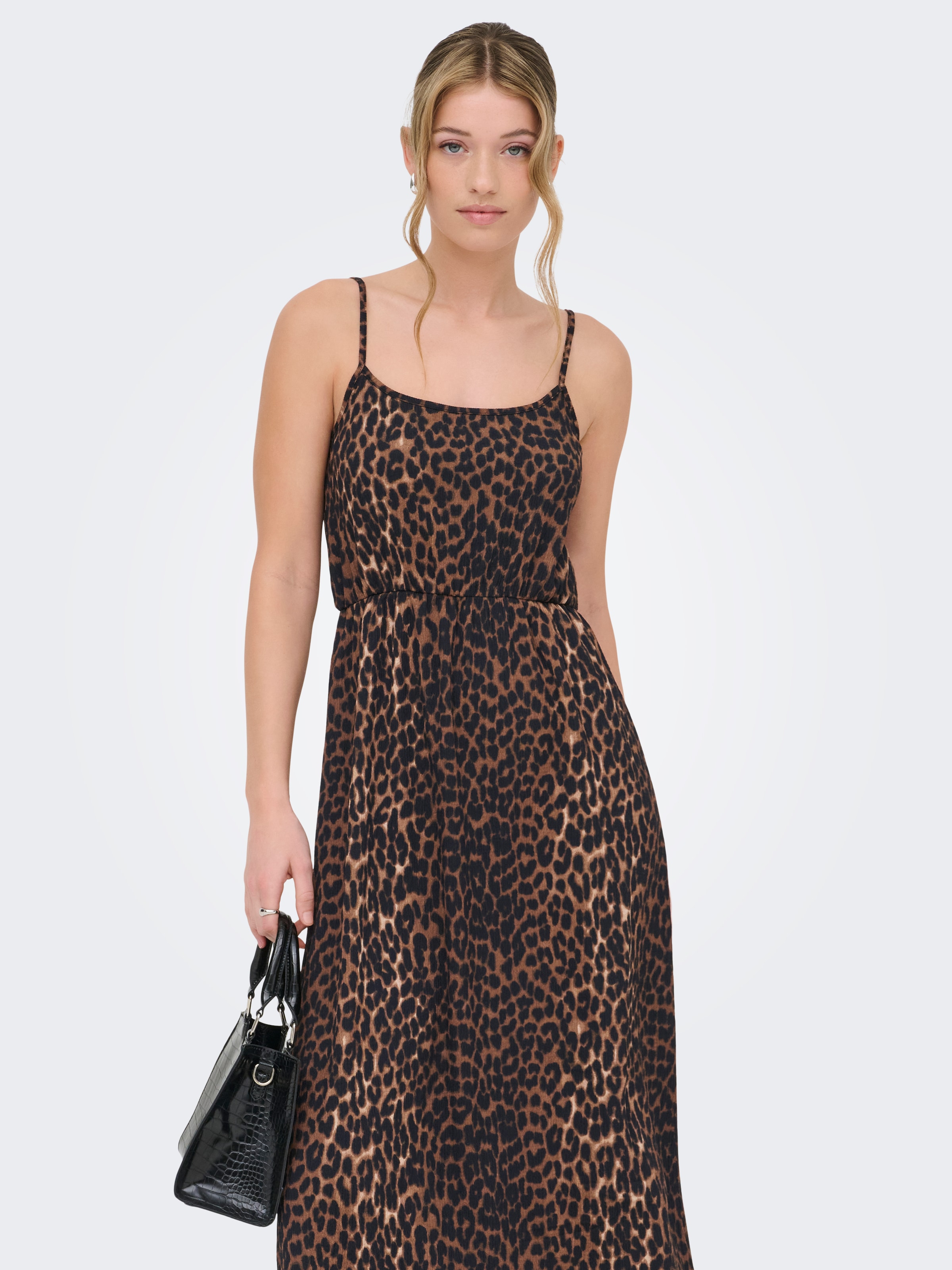 ONLY Maxi robe »ONLALTA S/L LONG STRAP DRESS PNT ZLO«