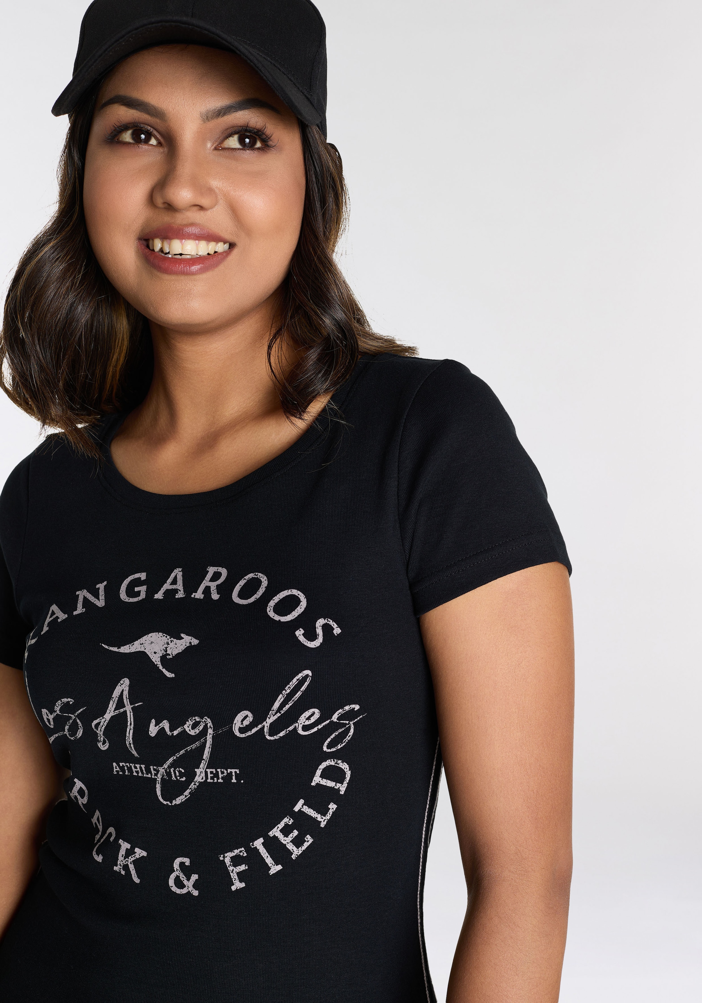 KangaROOS Print-Shirt, im American-Look