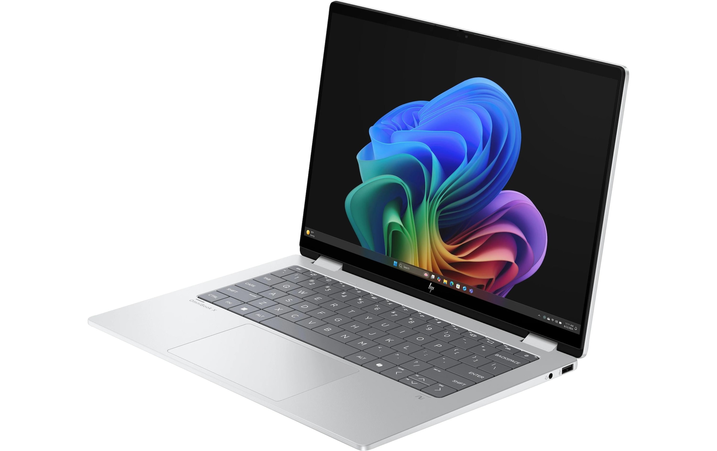 HP Convertible Notebook »Omnibook X Flip 14 Next Gen AI PC BJ3H2EA«, / 14 Zoll, AMD, Ryzen, Radeon