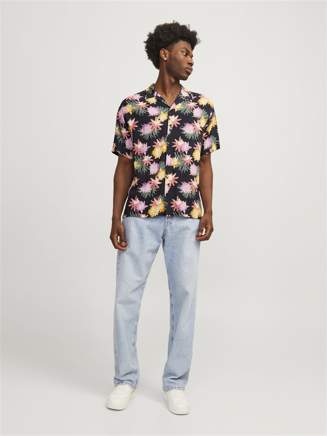 Jack & Jones Hawaiihemd »JORLUKE TAMPA AOP SHIRT SS SN«