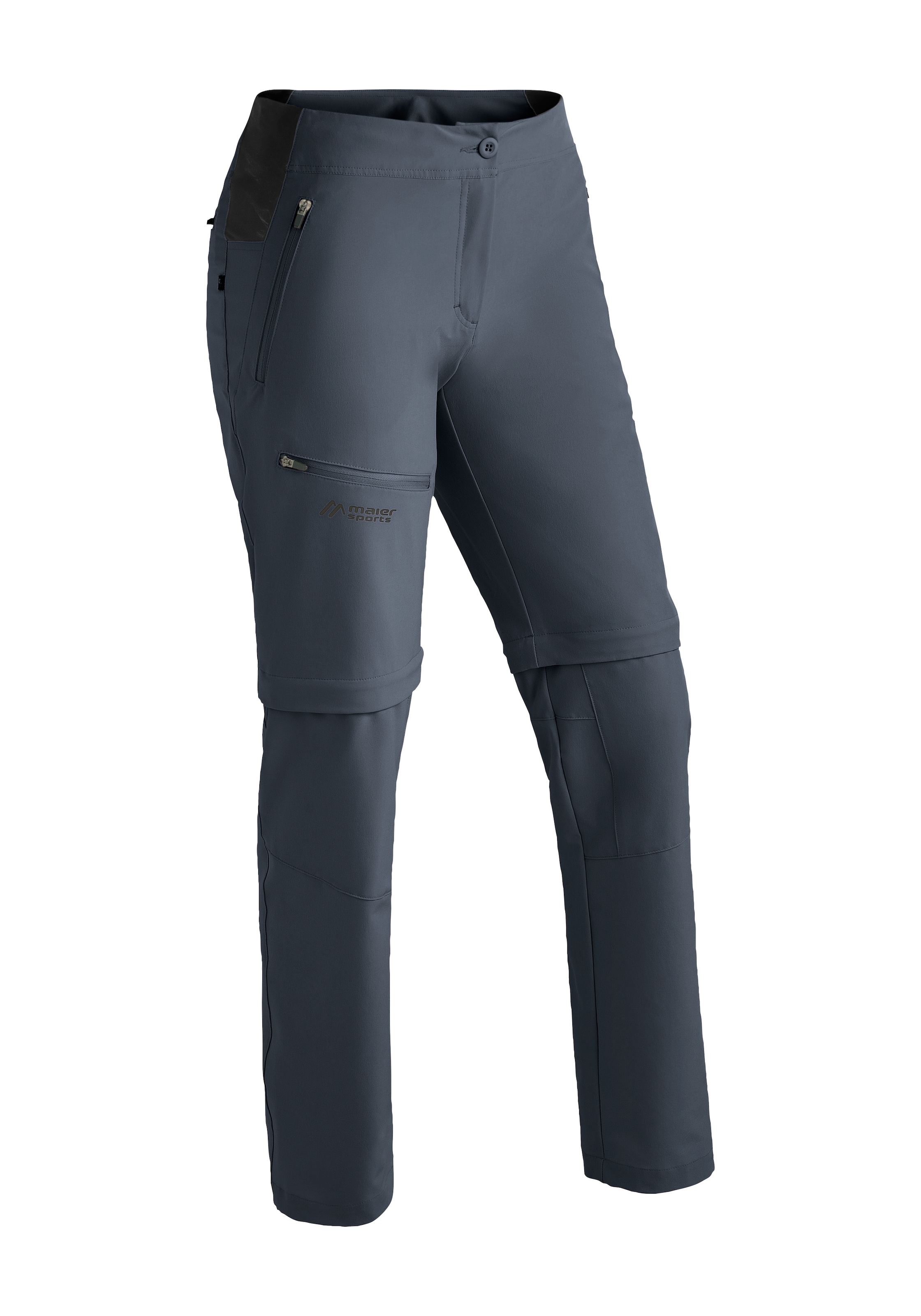 Maier Sports Outdoorhose »Latit Zip Vario«, Damen zipp-off Wanderhose, elastische Funktionshose, 4 Taschen mit RV