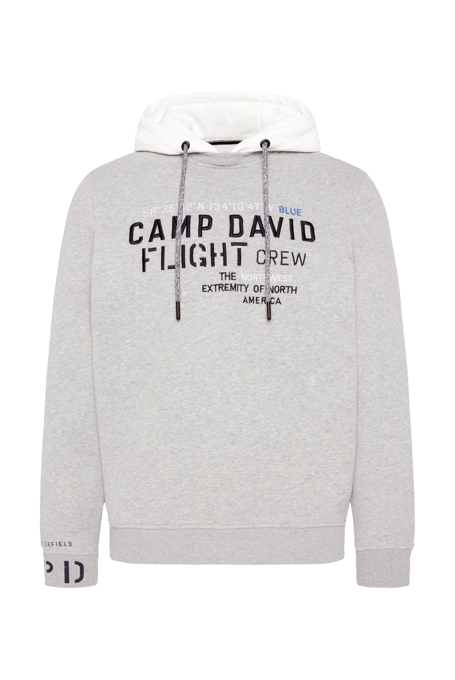 CAMP DAVID Kapuzensweatshirt, mit Frontprint
