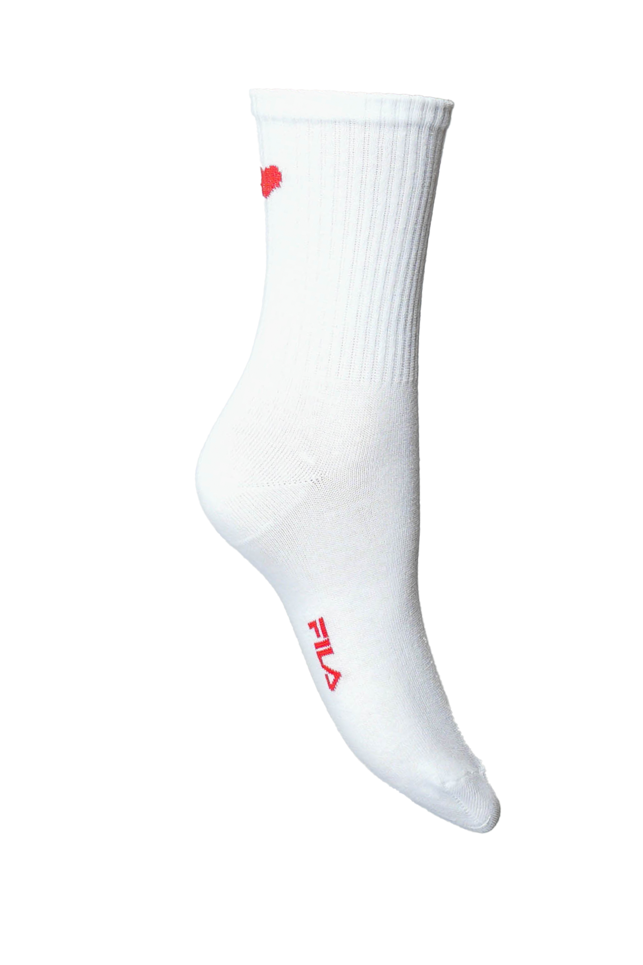 Fila Chaussettes »WOMAN LIFESTYLE NORMAL PLAIN SOCKS« mit Herzdesign