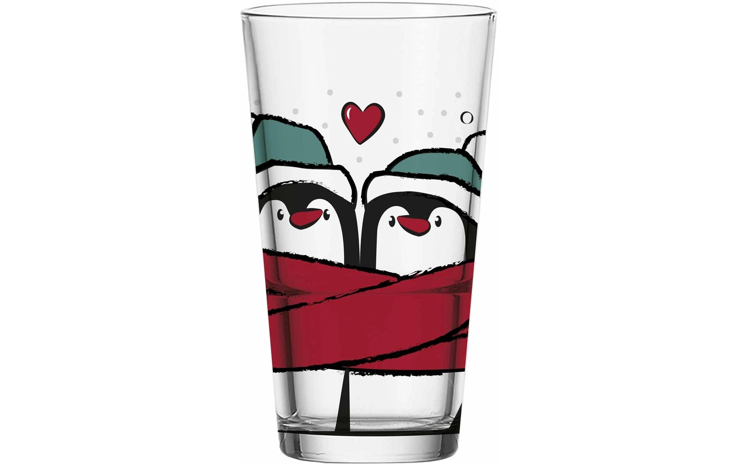 Image of LEONARDO Glas "Trinkbecher Pinguine 6 x 330 ml"