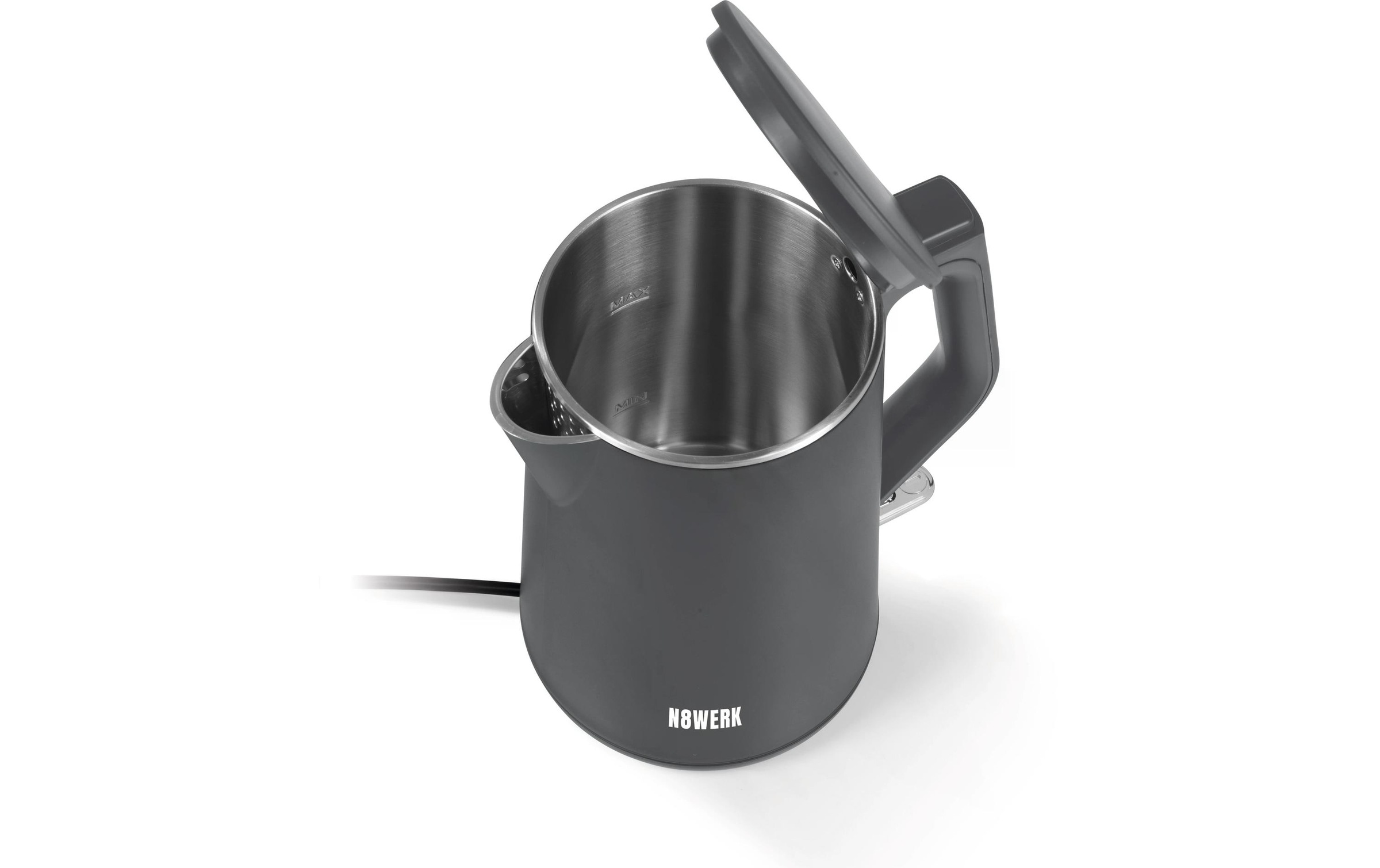 Wasserkocher »N8Werk Cool-Touch 45413 l, Schwarz«, 1,5 l, 2200 W