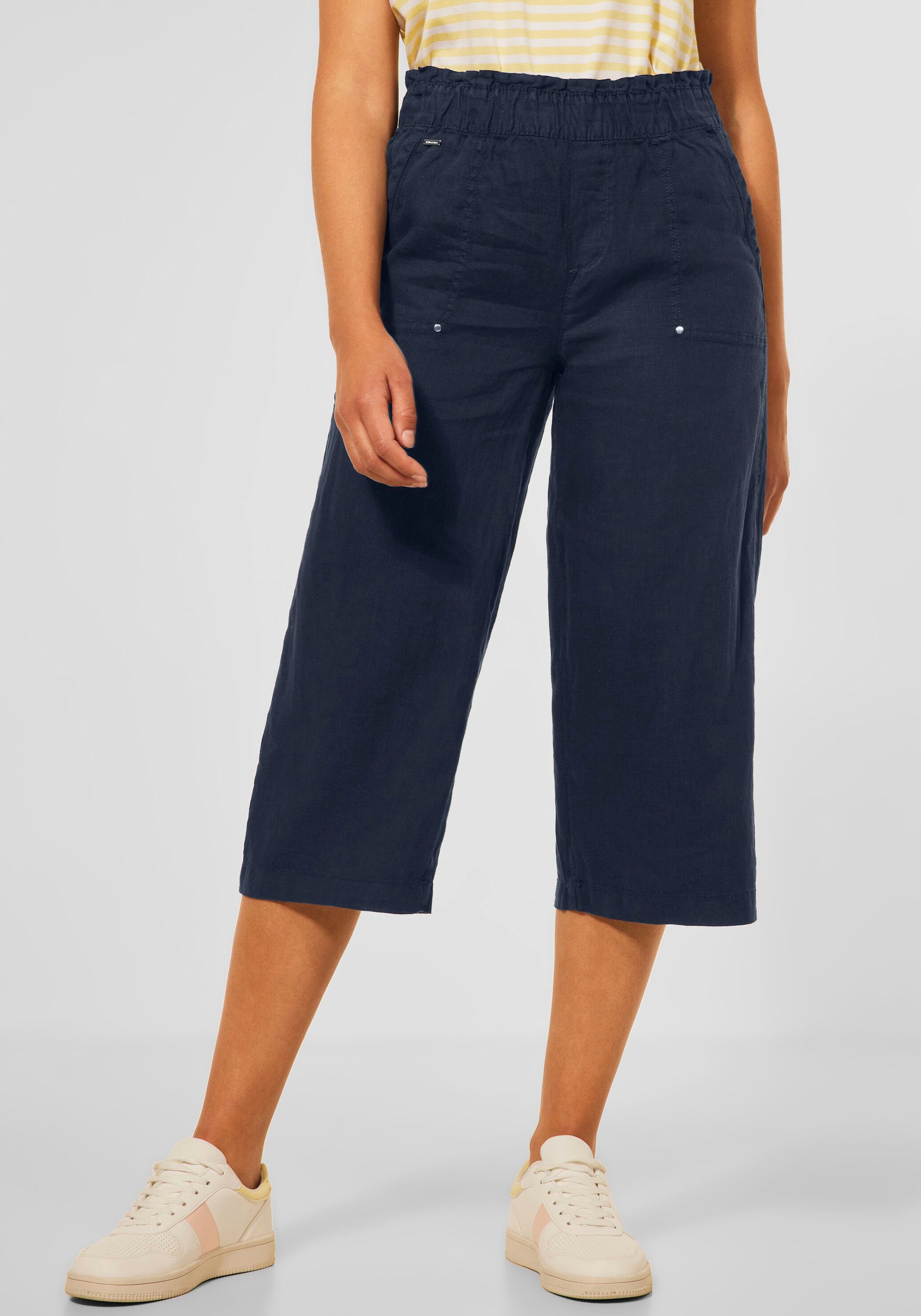 Image of STREET ONE Paperbag-Hose, mit elastischem Bund bei Ackermann Versand Schweiz