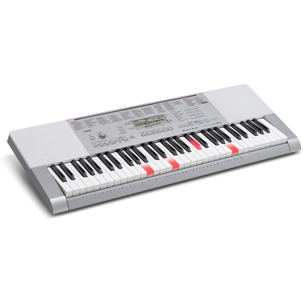 CASIO Keyboard »Kinder-Keyboard LK-280«, (Set), mit Leuchttasten