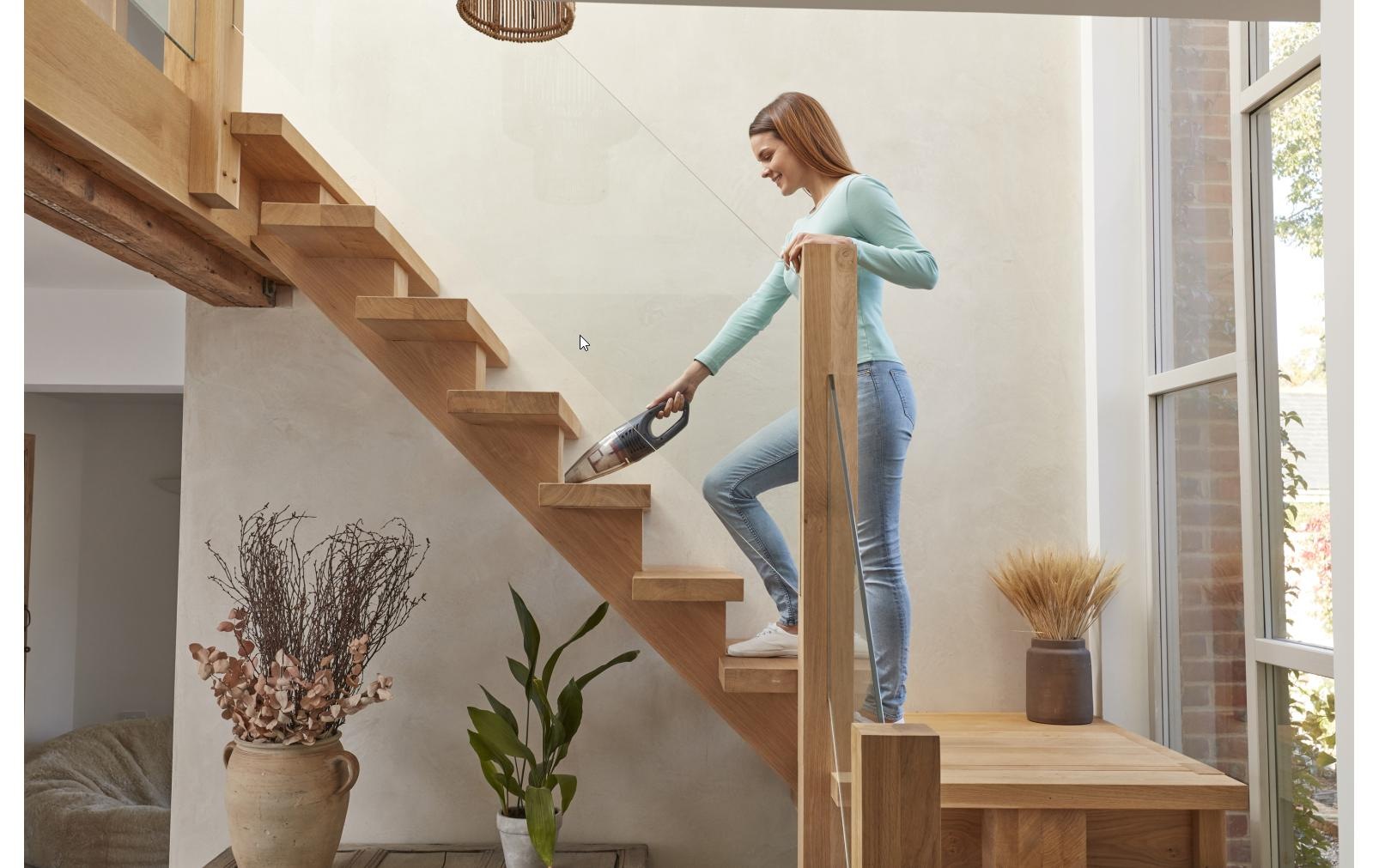 Black + Decker Akku-Stielstaubsauger »2in1 SVB620JW«