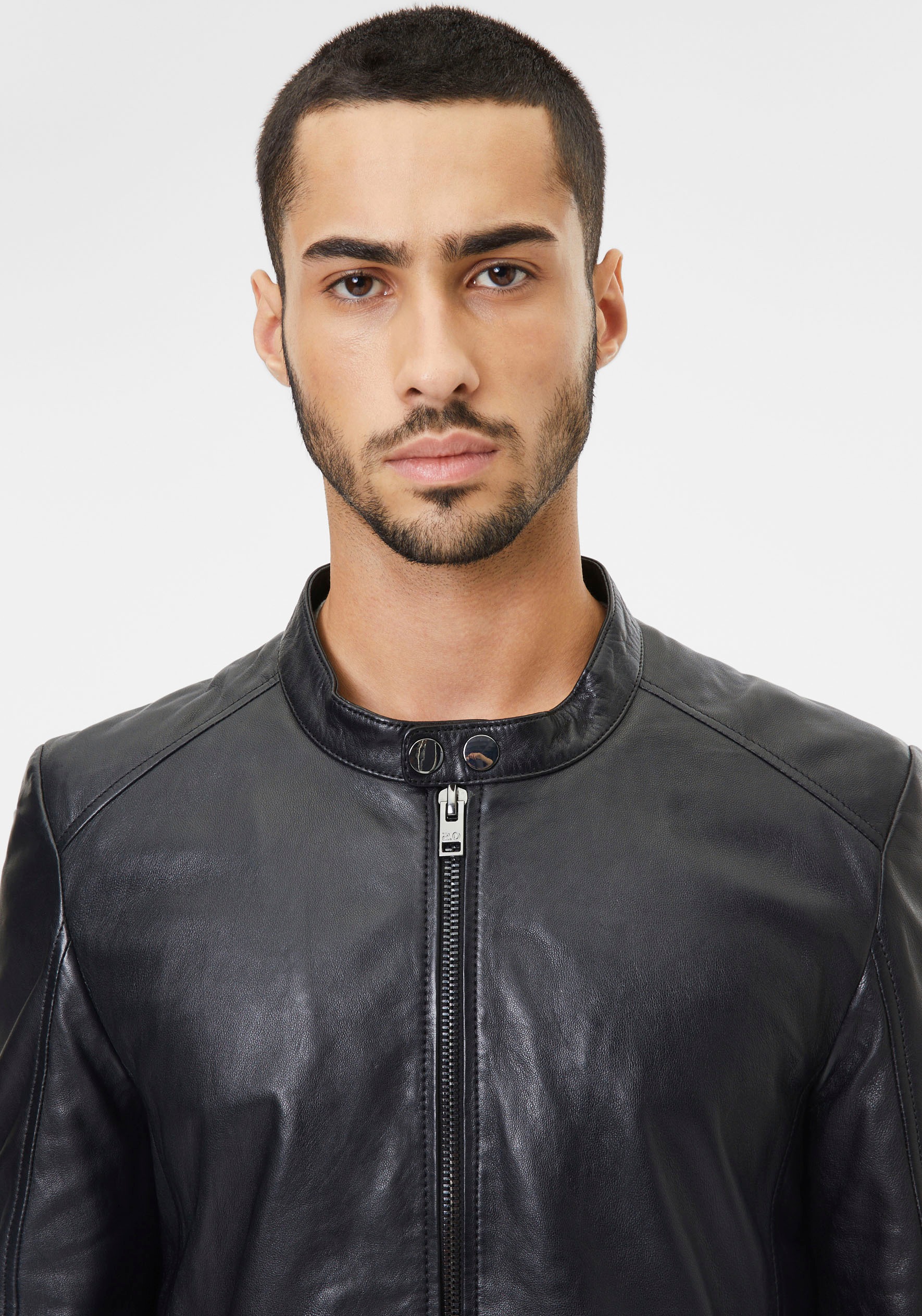 Mauritius Lederjacke »G2MIgnacy SF«, mit Reissverschlusstaschen