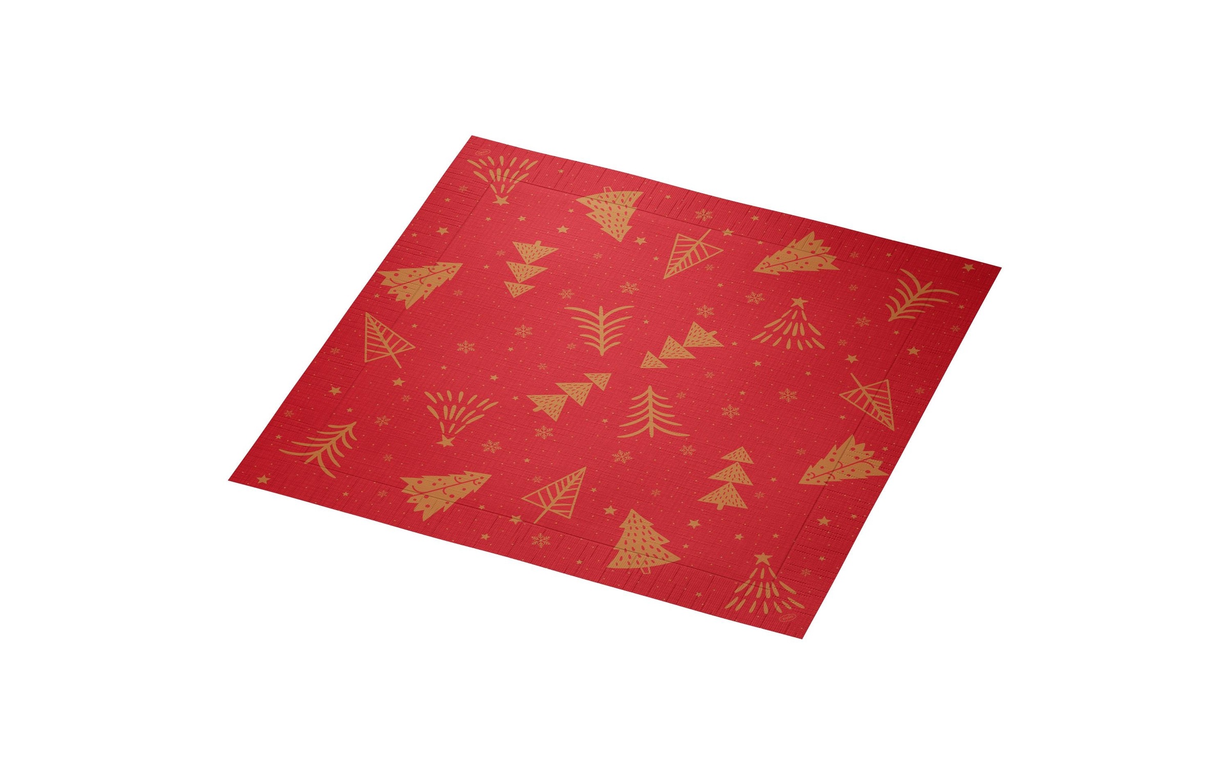   Papierserviette »Duni Shimmer Trees, 40 x 40 cm, 50 Stück«