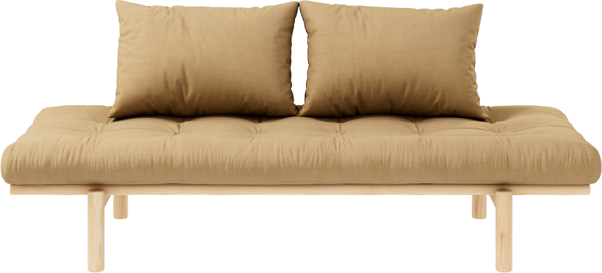 Image of Karup Design Daybett "Pace" Set, 2 Stk. tlg. aus massiven Kiefernholz, inkl. Futonmatratze