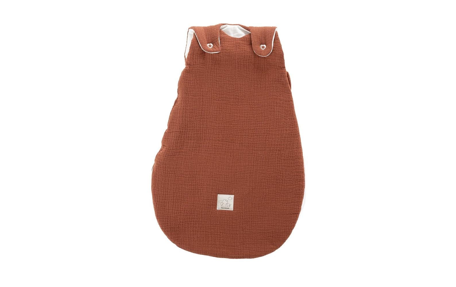 Träumeland Schlafsack »Musselin Terrakotta Grösse 80/86«