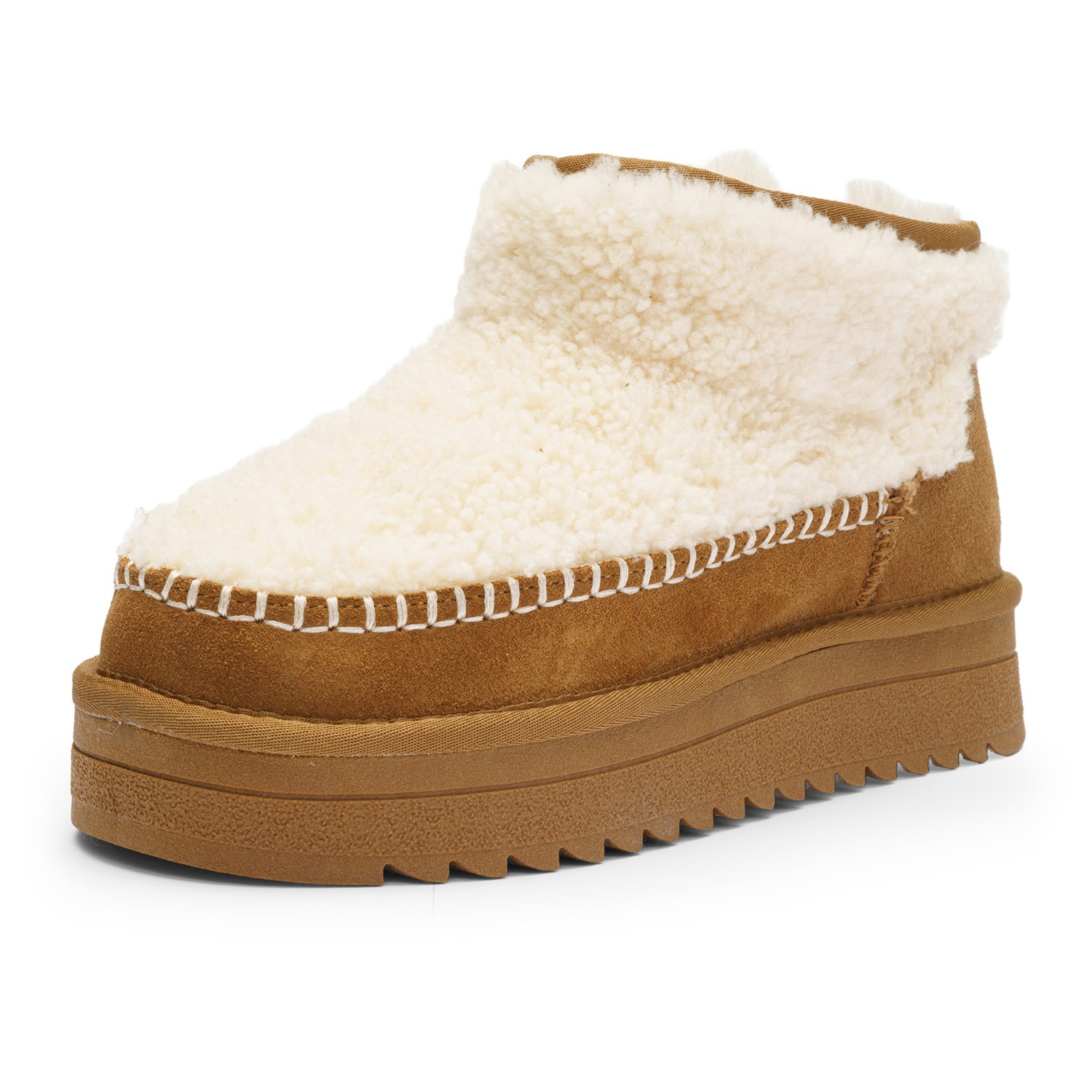 Image of Ara Winterboots "ALASKA" Schlupfboots, Plateauboots mit weichem Fell