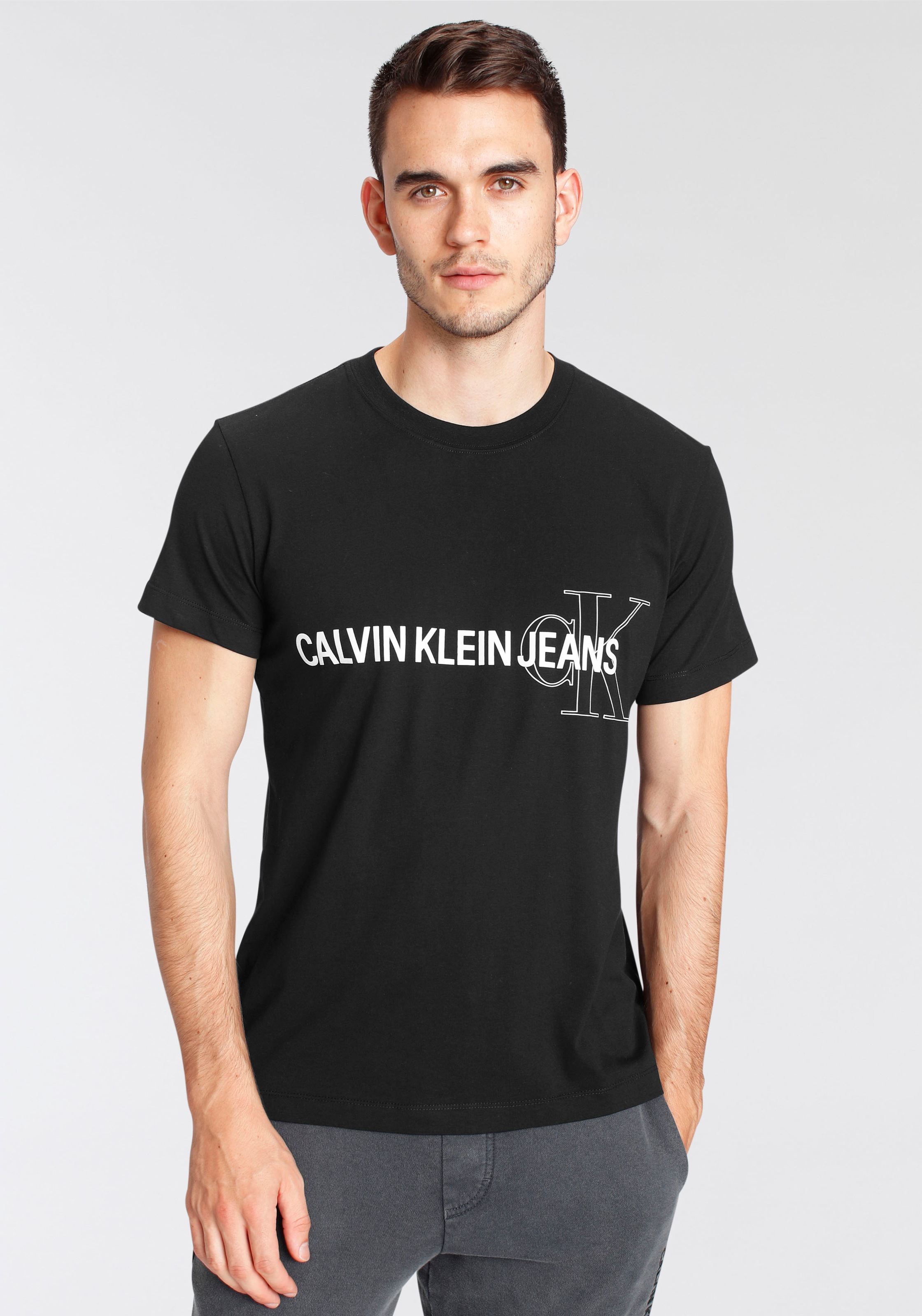Image of Calvin Klein Jeans T-Shirt »INSTIT SEASONAL GRAPHIC TEE« bei Ackermann Versand Schweiz