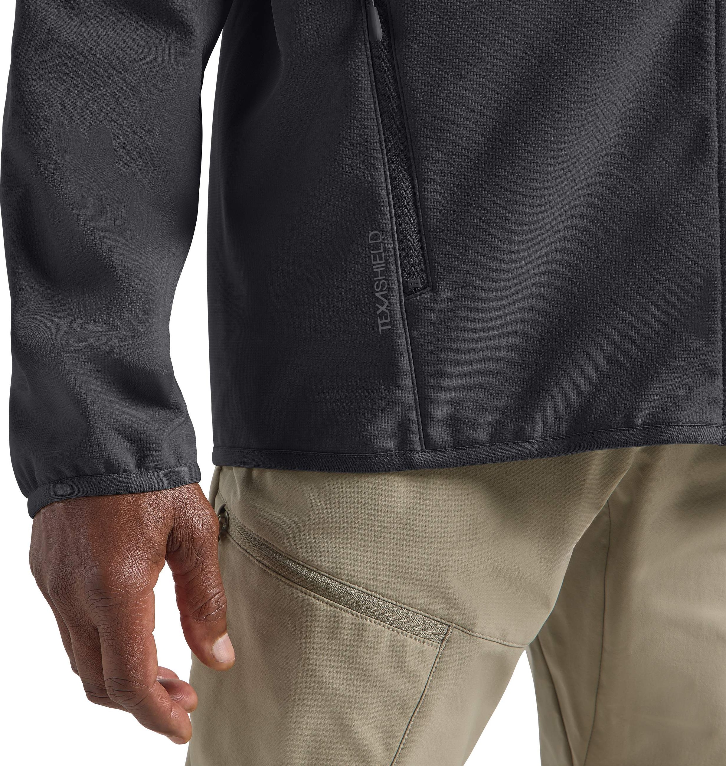 Jack Wolfskin Softshelljacke »BORNBERG HOODY M«, mit Kapuze