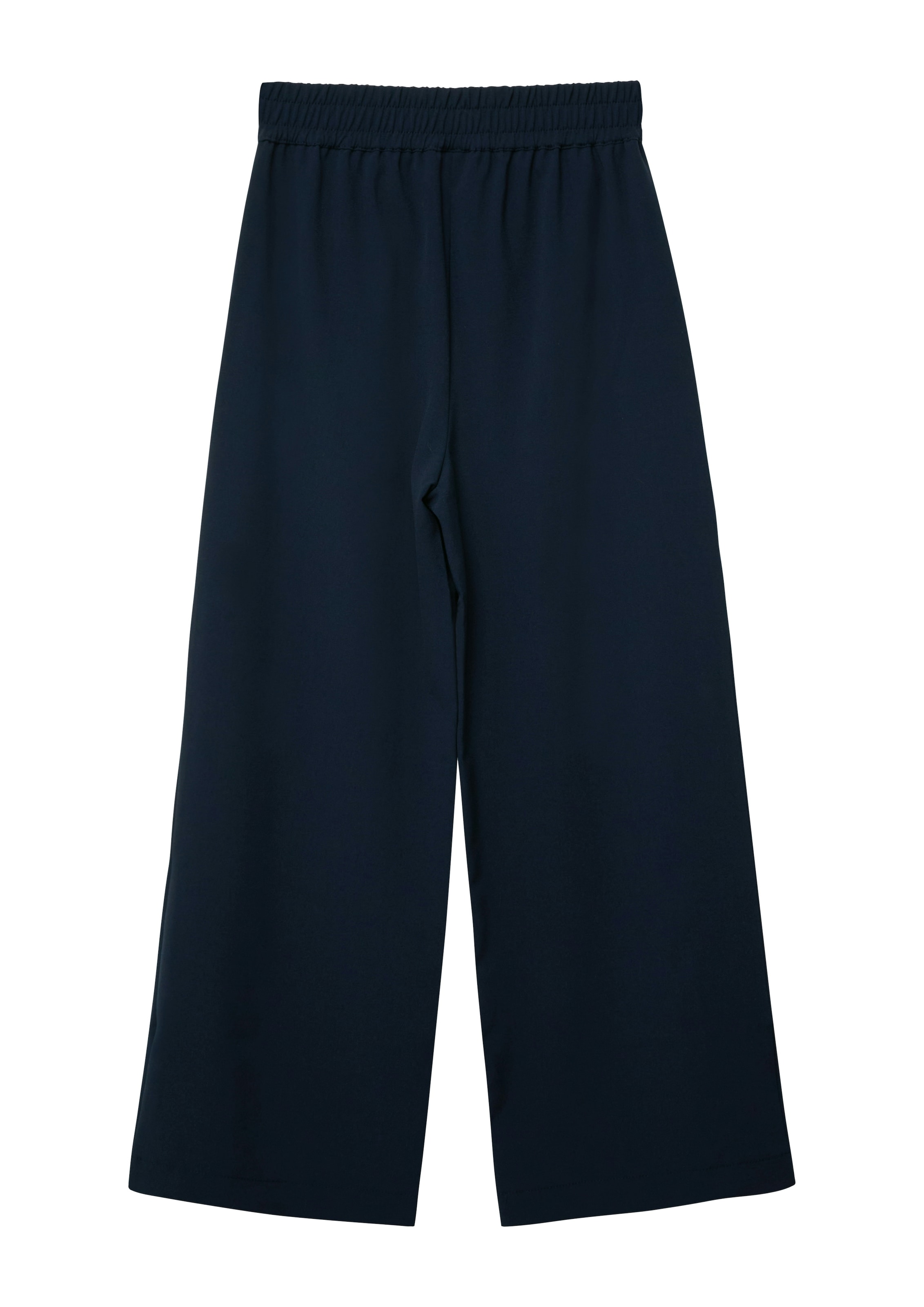 s.Oliver Junior Pantalon en tissu  avec jambe large et droite et ceinture élastique