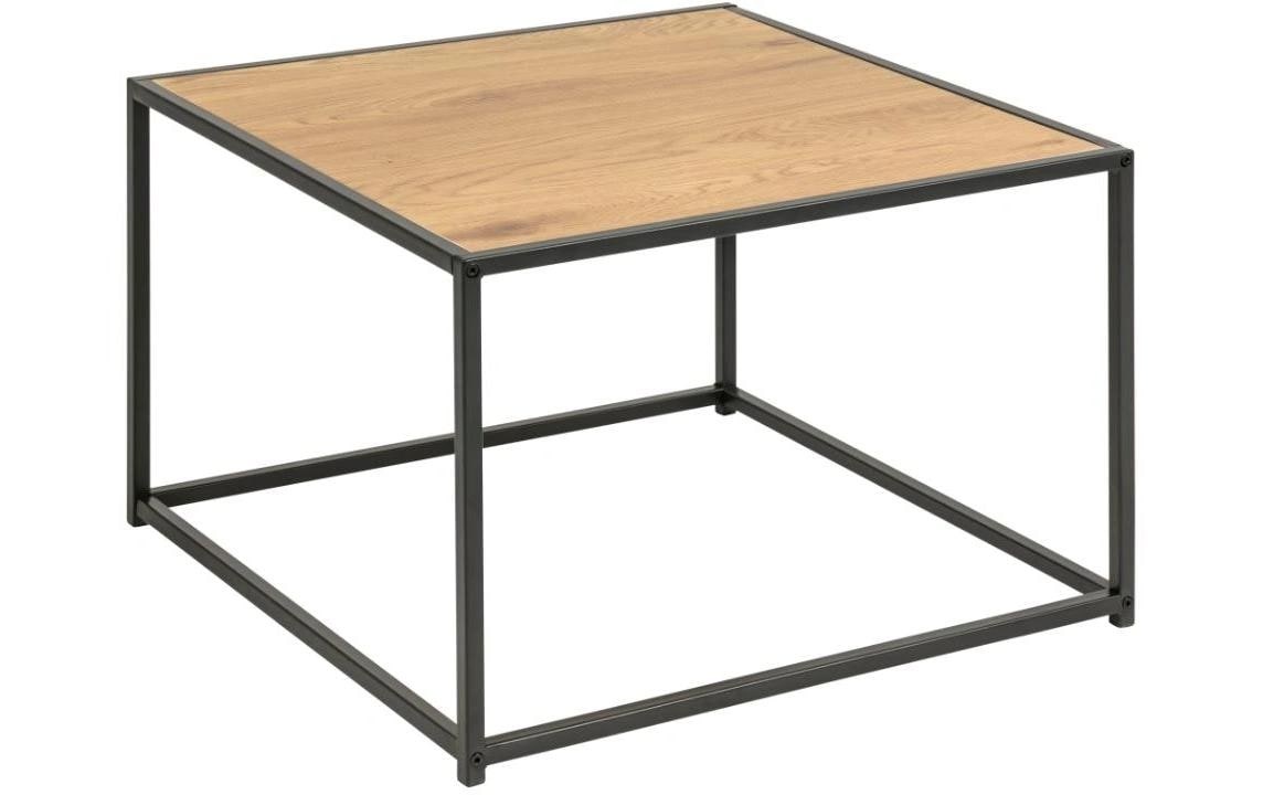 Image of AC Design Beistelltisch "Seaford Quadratisch Nature/Schwarz"