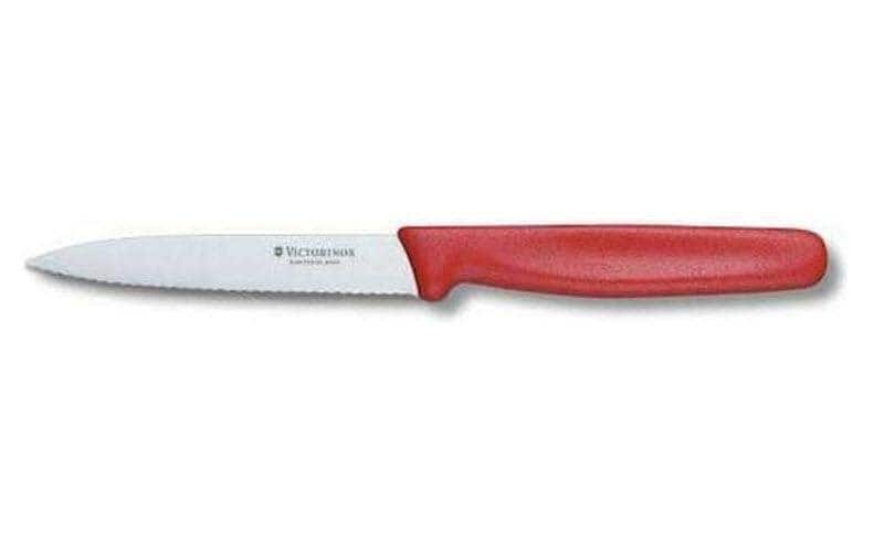 Victorinox Gemüsemesser »10 cm Rot«, (1 tlg.)