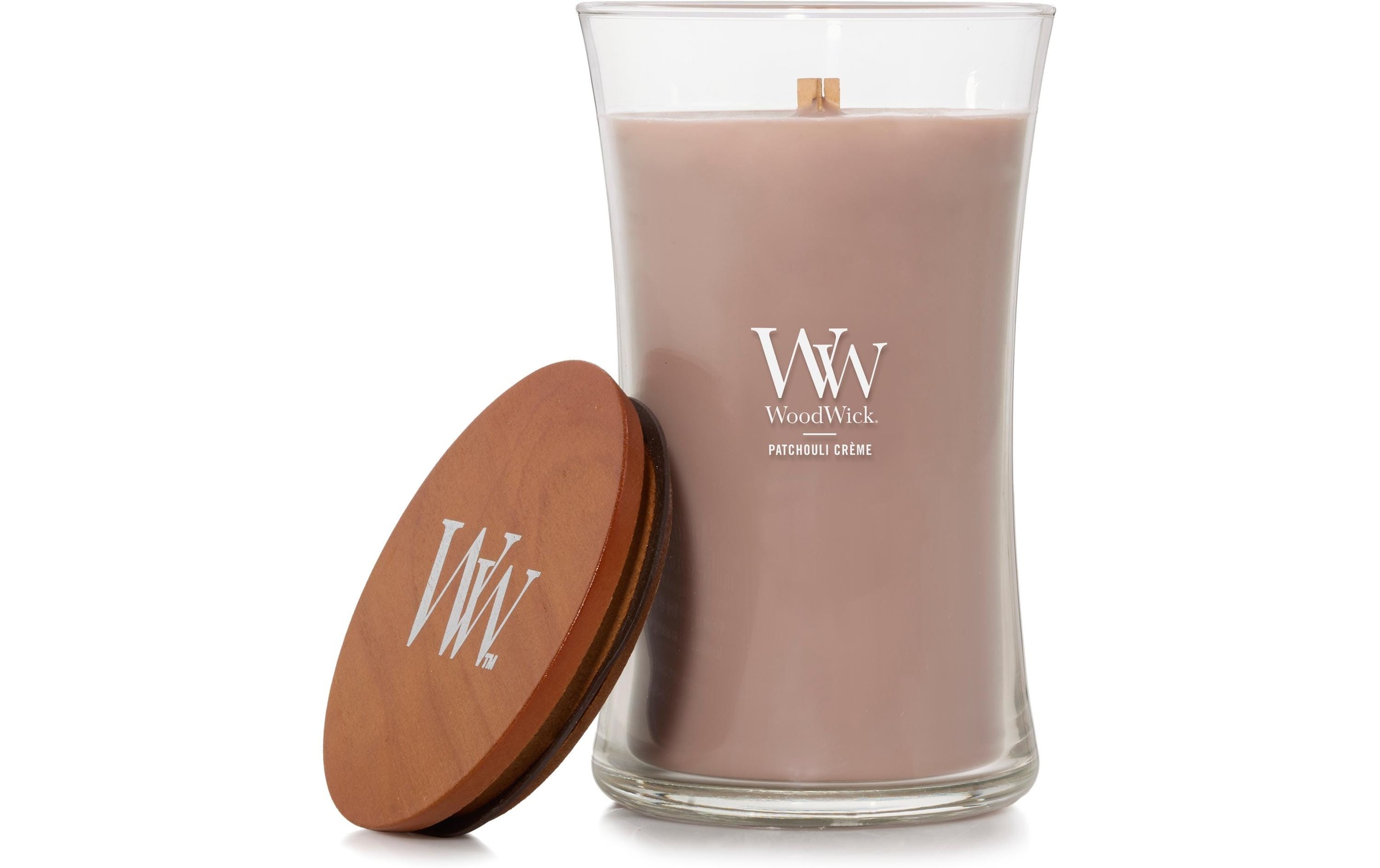 Image of Woodwick Duftkerze "Patchouli Crème Large Jar"