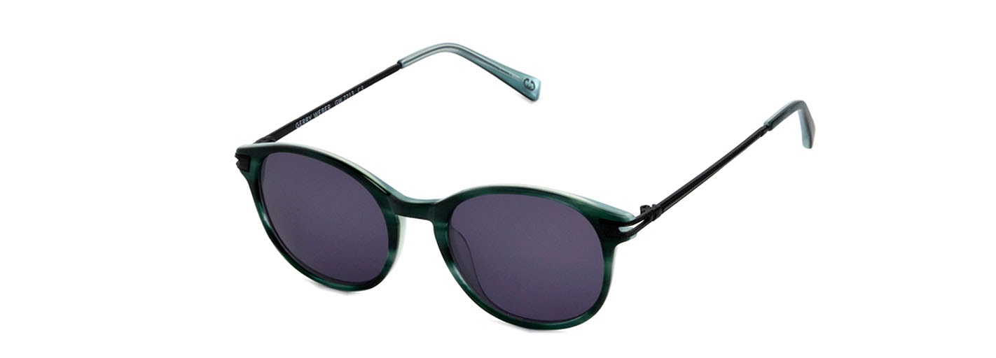 GERRY WEBER Sonnenbrille, Klassische Damenbrille, Vollrand, Pantoform