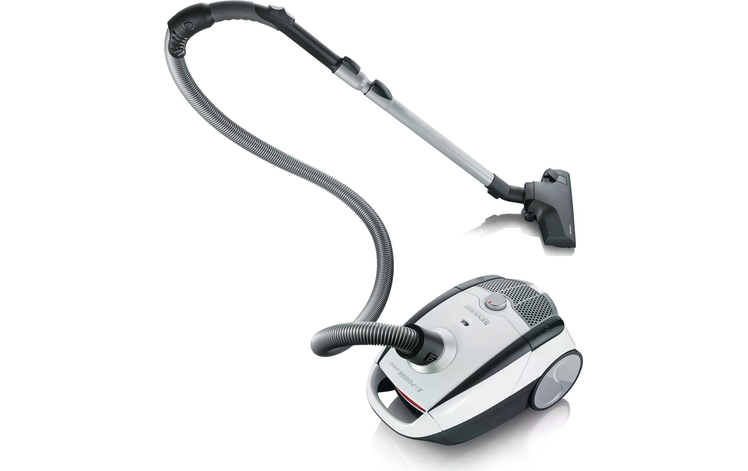 Severin Bodenstaubsauger »BC7035 S’POWER snowlight Grau/Weiss«, 750 W