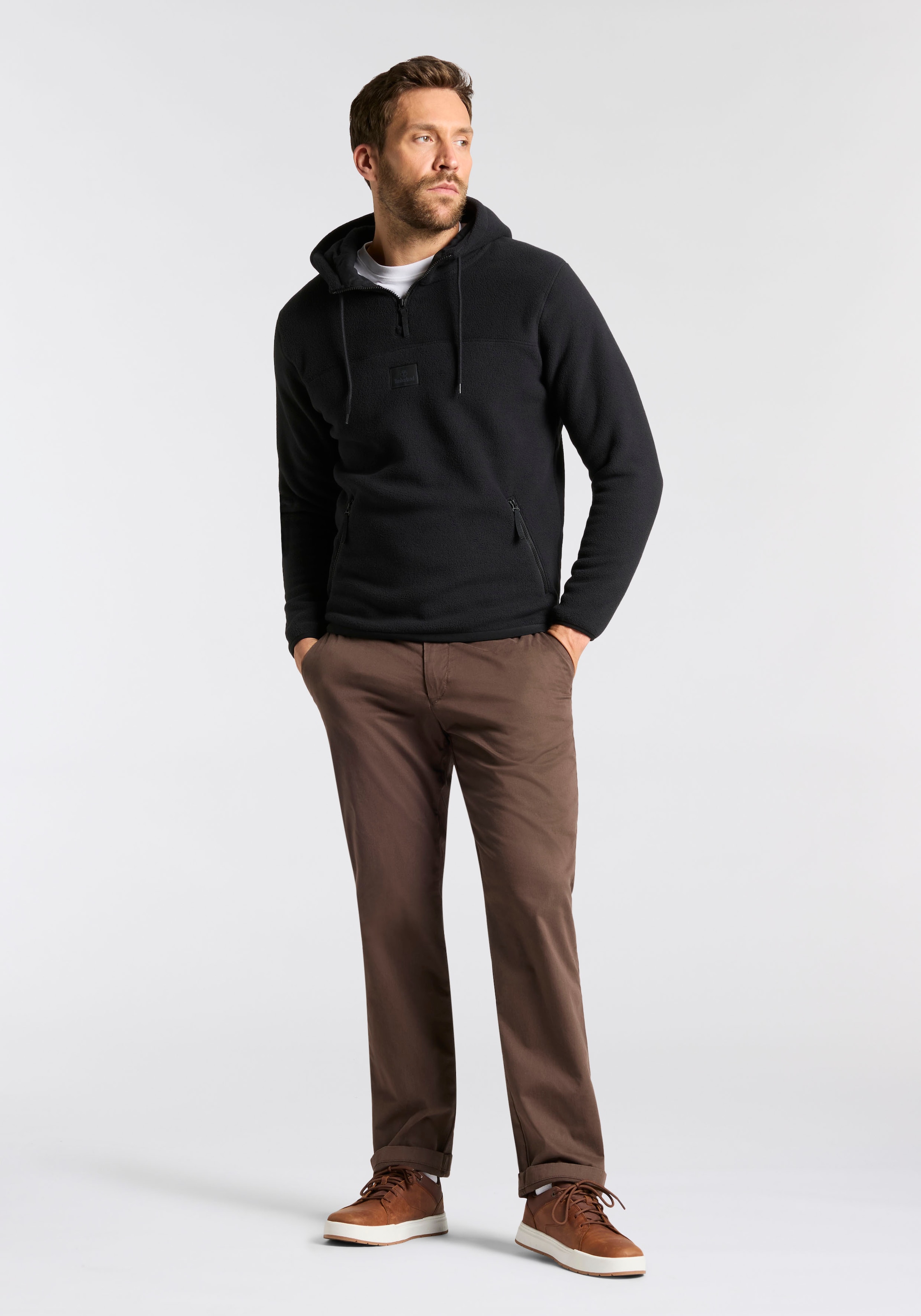 Timberland Pull en polaire »Silicon Badge Polar Fleece Hoodie«, 1 cuis
