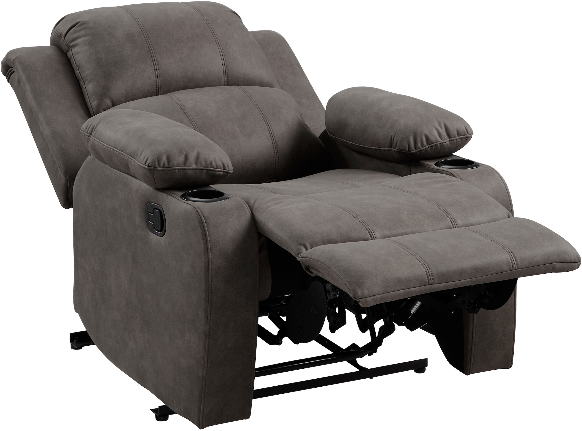 ATLANTIC home collection Relaxsessel »Cicero«, mit Relaxfunktion, Federkern und Getränkehalter