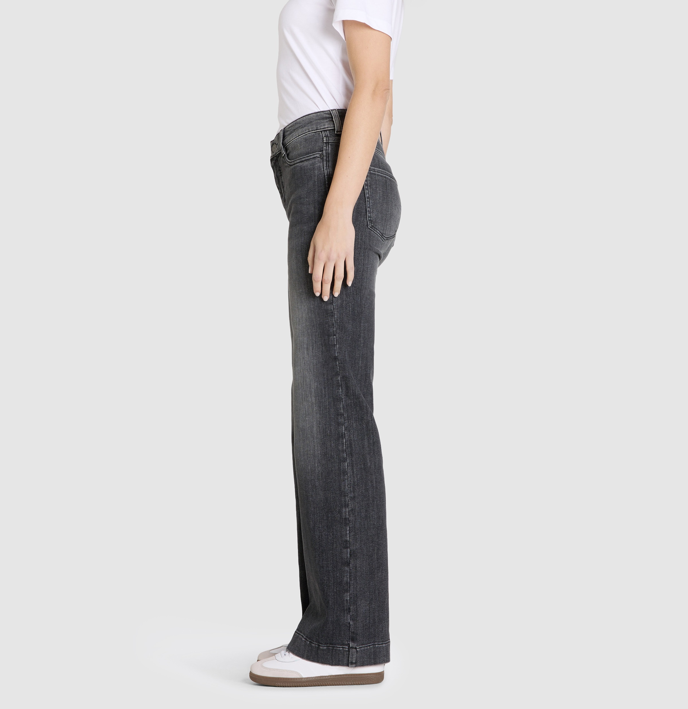 MAC Weite Jeans »Dream Wide authentic«, mit formendem Shaping-Effekt
