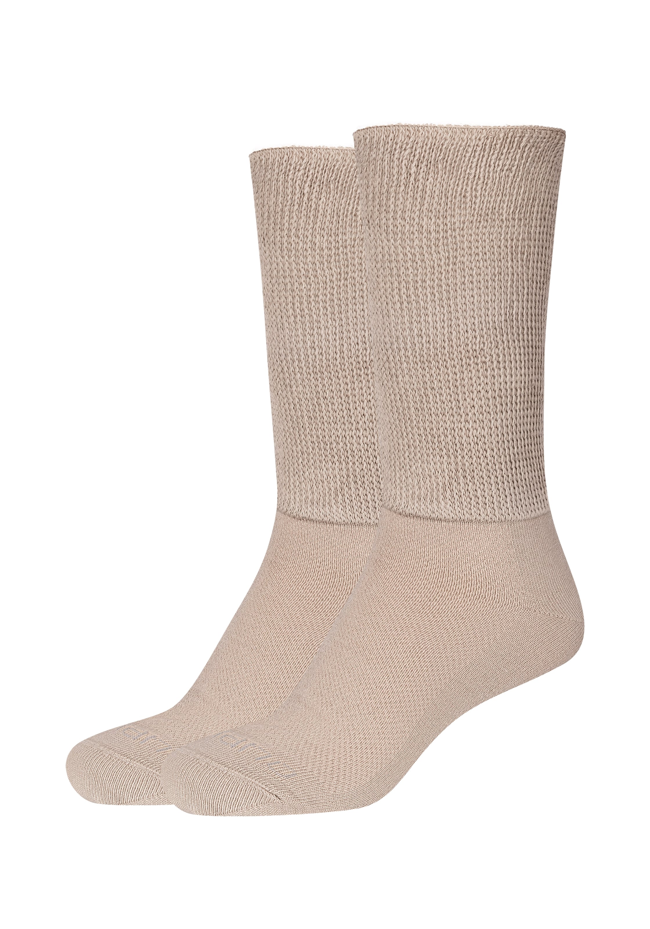 Camano Diabetikersocken »comfort«, (4er Pack), mit besonders Venen-freundlichem Material