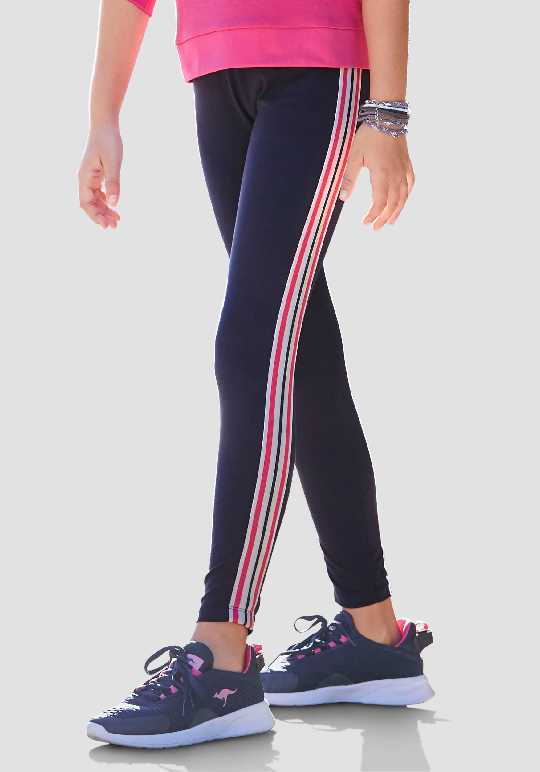 Image of KangaROOS Leggings, mit aufgesetztem Band bei Ackermann Versand Schweiz