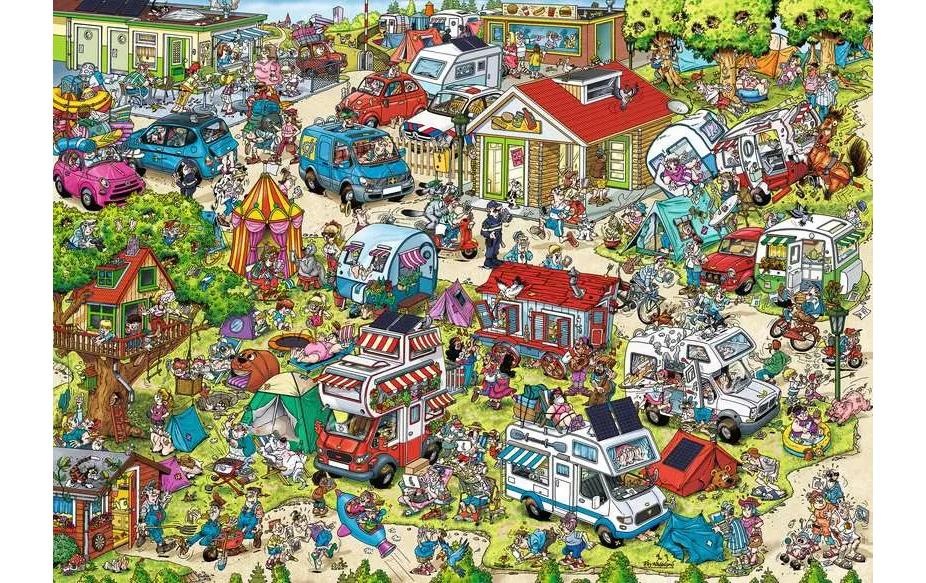 Ravensburger Puzzle »The Campsite 1000 Teile«