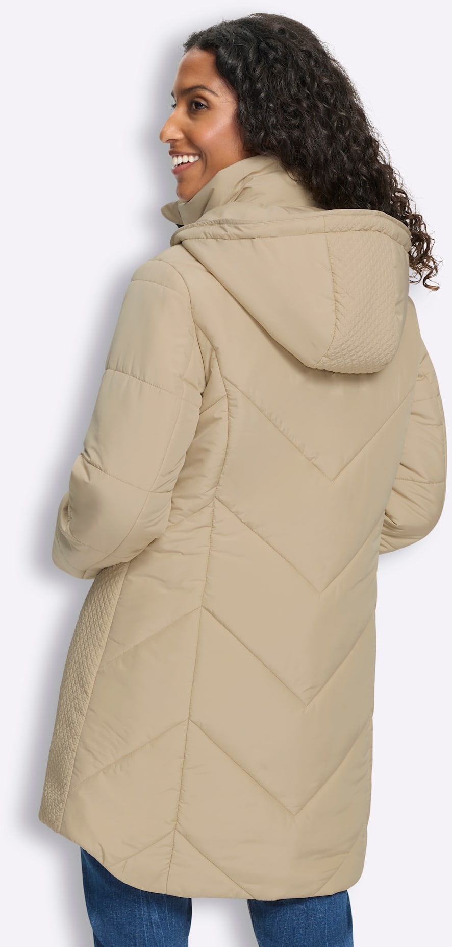 heine Veste matelassée avec capuche