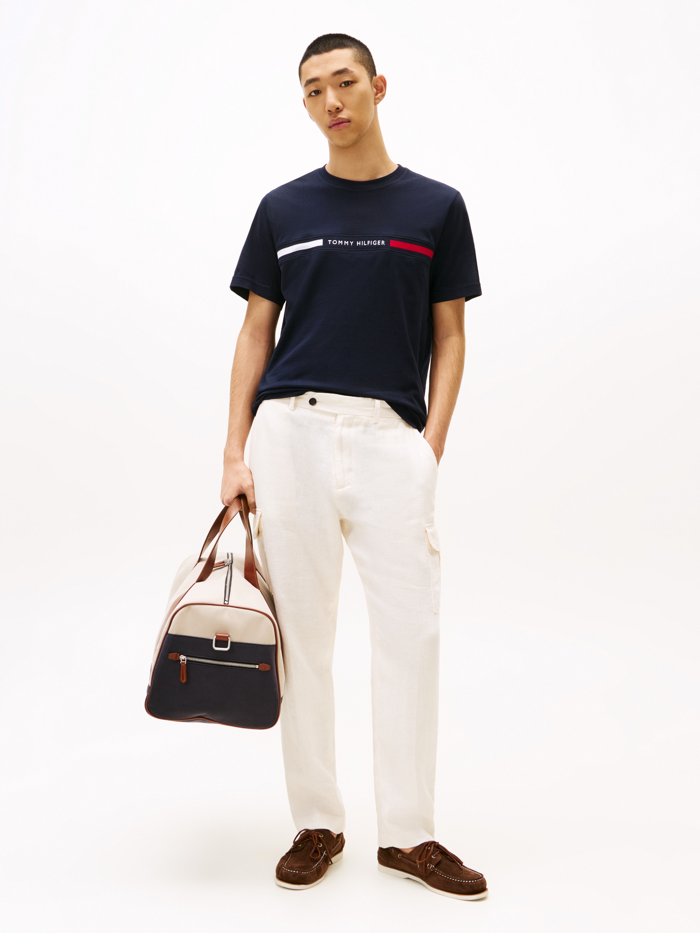 Tommy Hilfiger T-Shirt »HILFIGER CHEST INSERT TEE«
