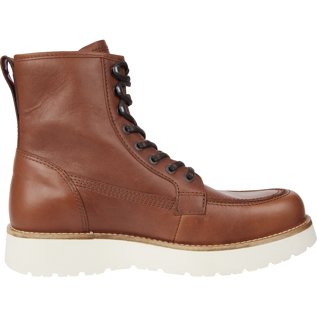 Tommy Hilfiger Winterstiefelette »TH AMERICAN WARM LEATHER BOOT«