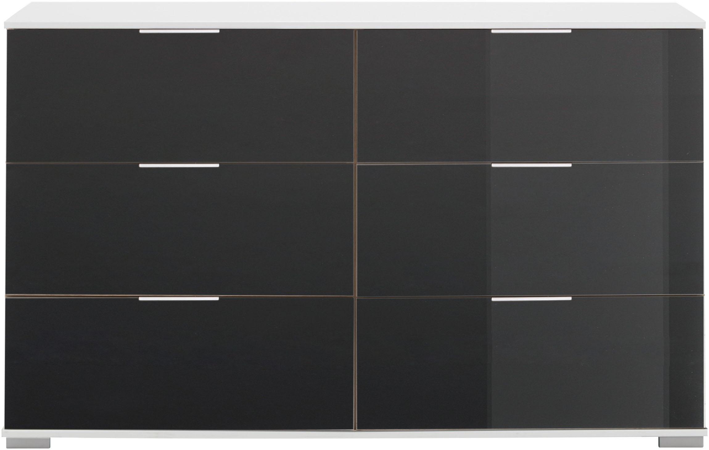 Wimex Commode à tiroirs »Easy« mit Glas- oder Spiegelfront